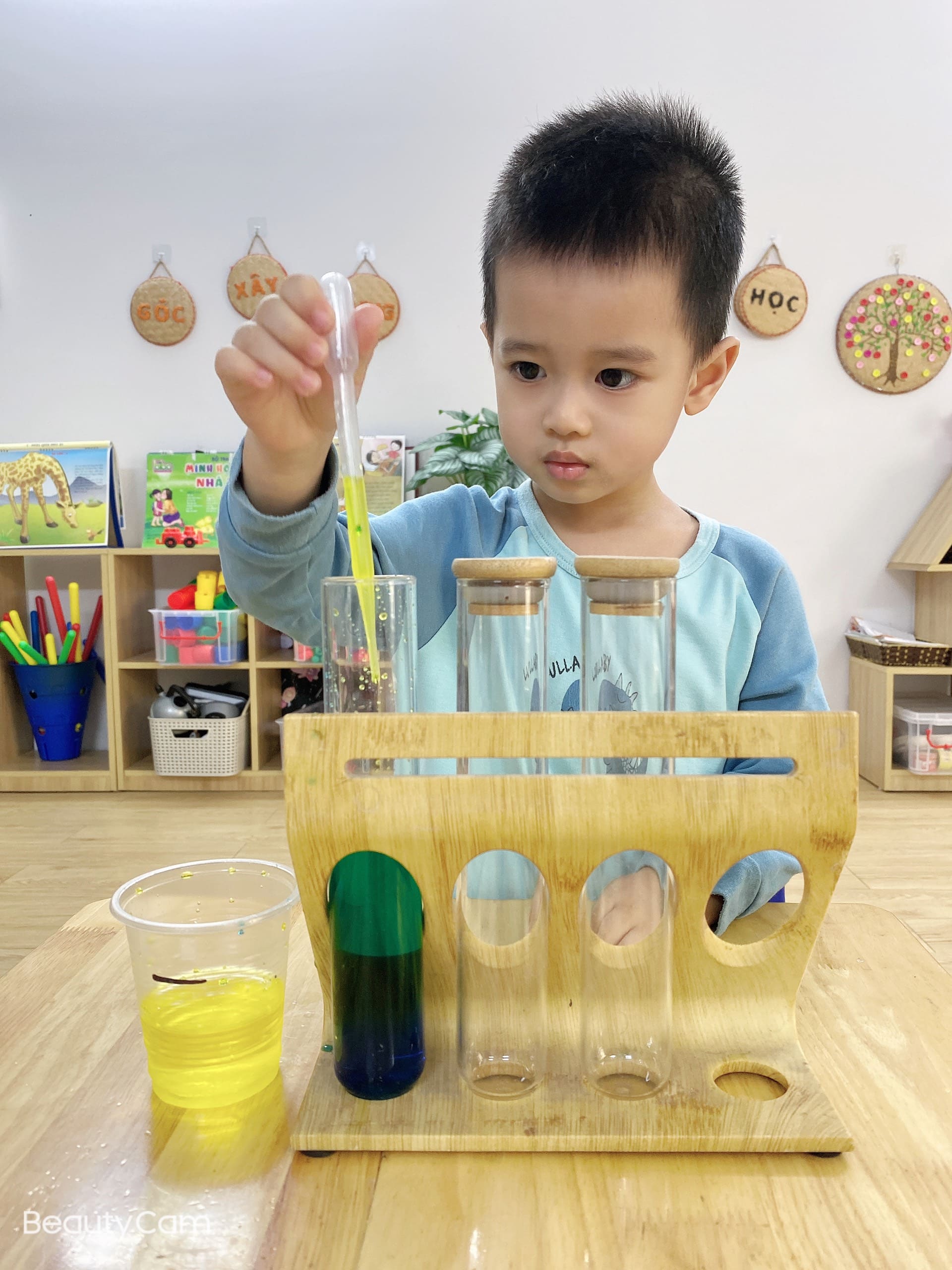 Thí Nghiệm: Bí Mật Của Đường Lớp Steam 5 - Trường Mầm Non STEAM KIDS