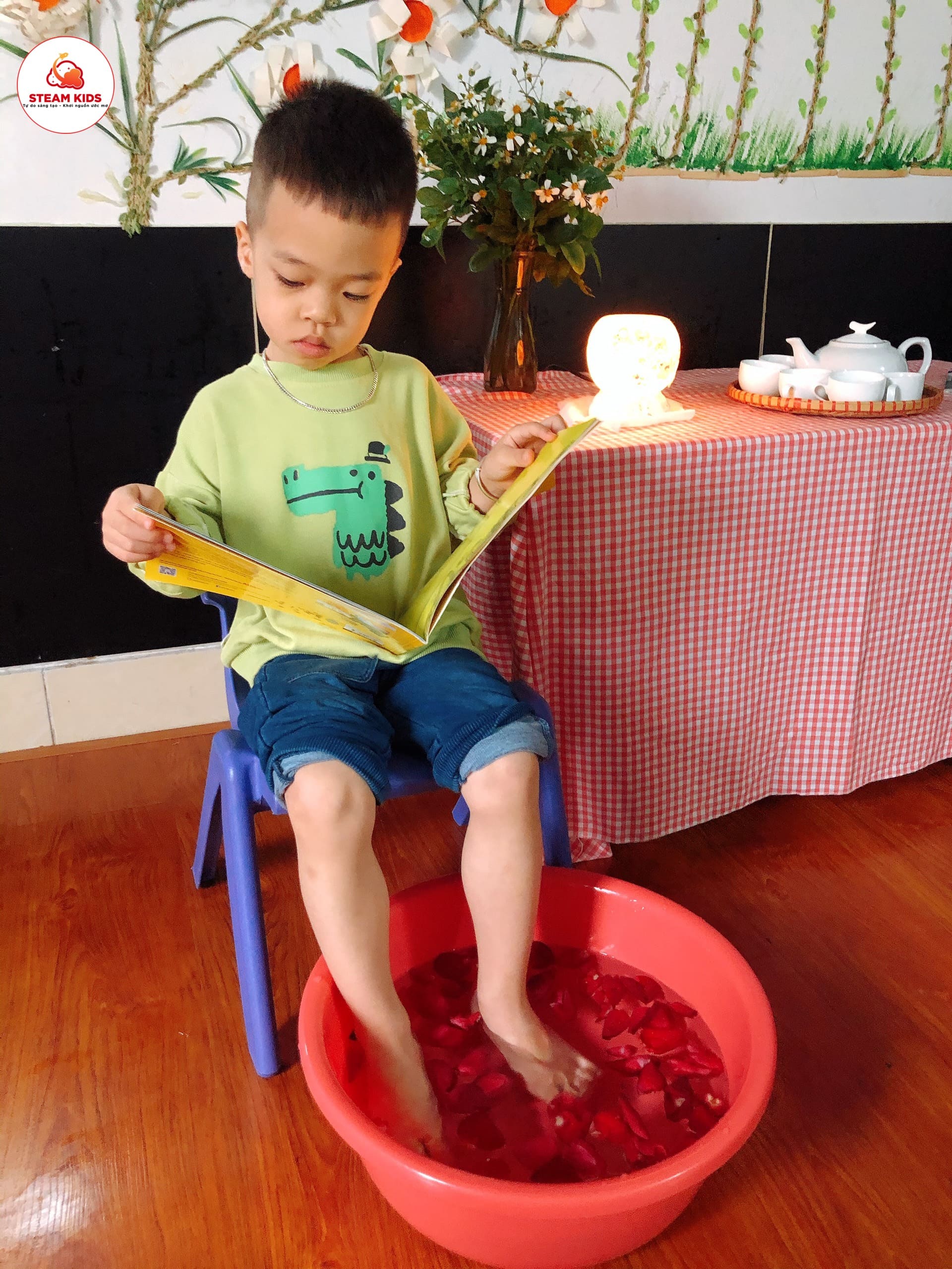 Thư Giãn Sau Những Ngày Học Cùng Các Bạn Nhỏ Lớp Steam 4 Thư Giãn Sau Những Ngày Học Cùng Các Bạn Nhỏ Lớp Steam 4 - Trường Mầm Non STEAM KIDS