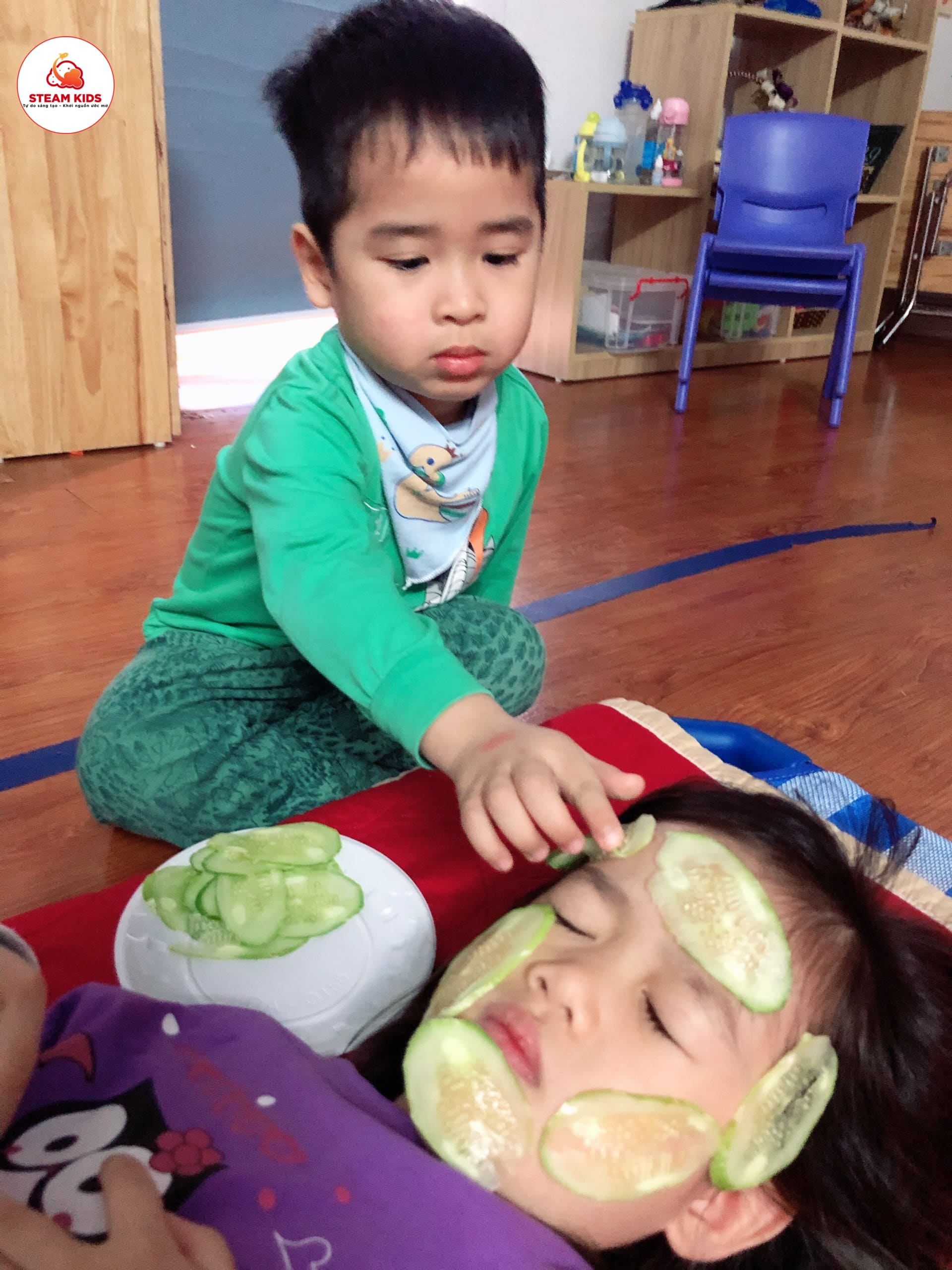 Thư Giãn Sau Những Ngày Học Cùng Các Bạn Nhỏ Lớp Steam 4 Thư Giãn Sau Những Ngày Học Cùng Các Bạn Nhỏ Lớp Steam 4 - Trường Mầm Non STEAM KIDS