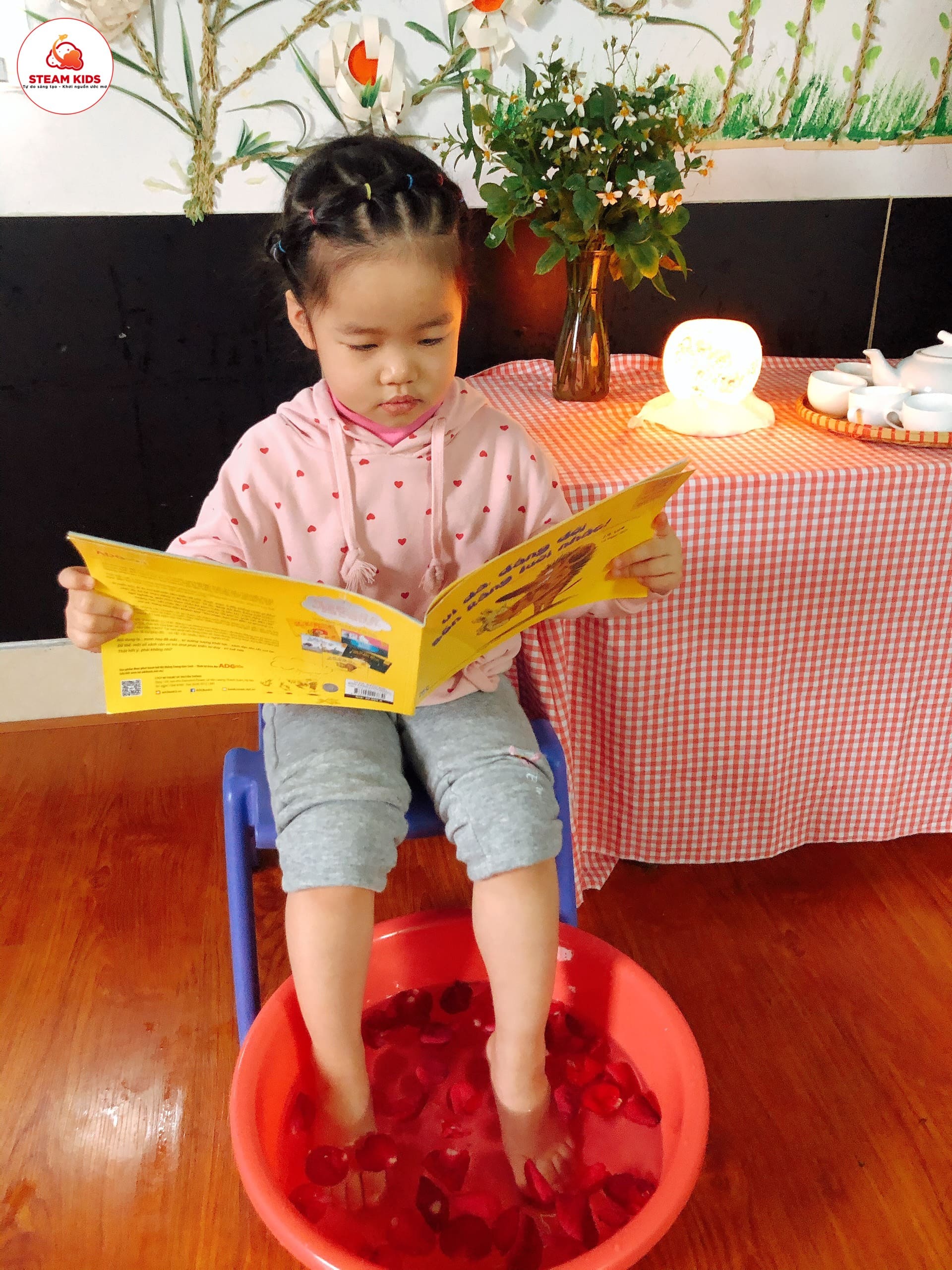 Thư Giãn Sau Những Ngày Học Cùng Các Bạn Nhỏ Lớp Steam 4 Thư Giãn Sau Những Ngày Học Cùng Các Bạn Nhỏ Lớp Steam 4 - Trường Mầm Non STEAM KIDS