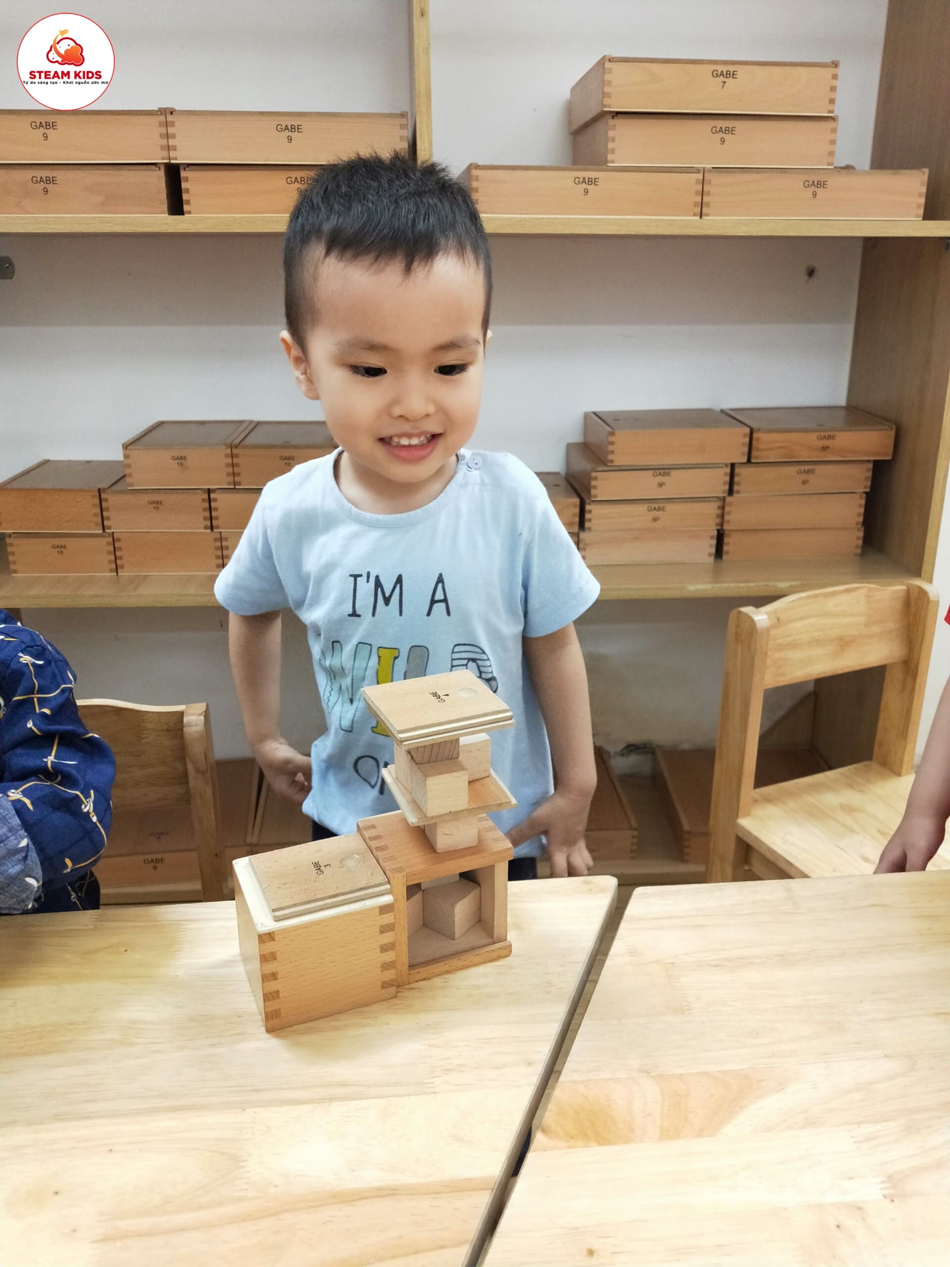 Hoạt Động Dongsim Gabe Lớp Steam 6 Hoạt Động Dongsim Gabe Lớp Steam 6 - Trường Mầm Non STEAM KIDS