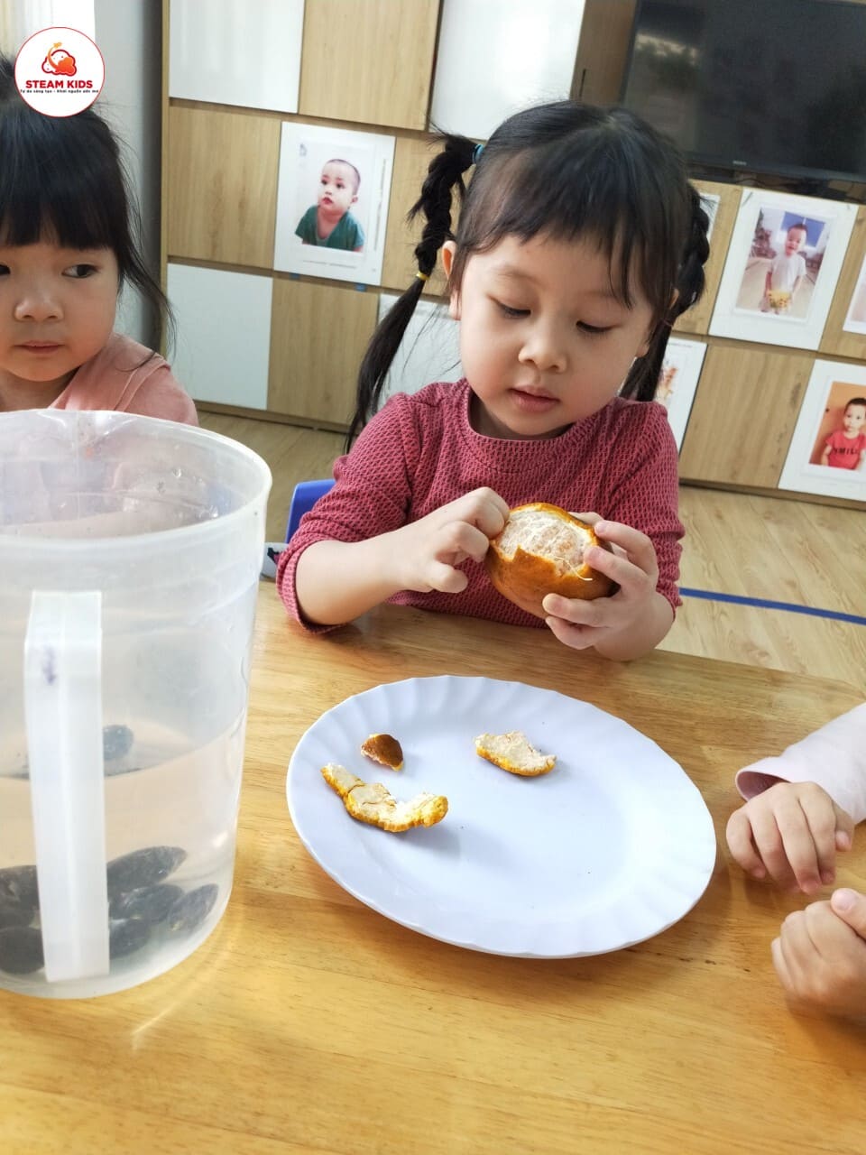 Khám Phá Sự Kì Diệu Của Quả Cam Lớp Steam 6 - Trường Mầm Non STEAM KIDS