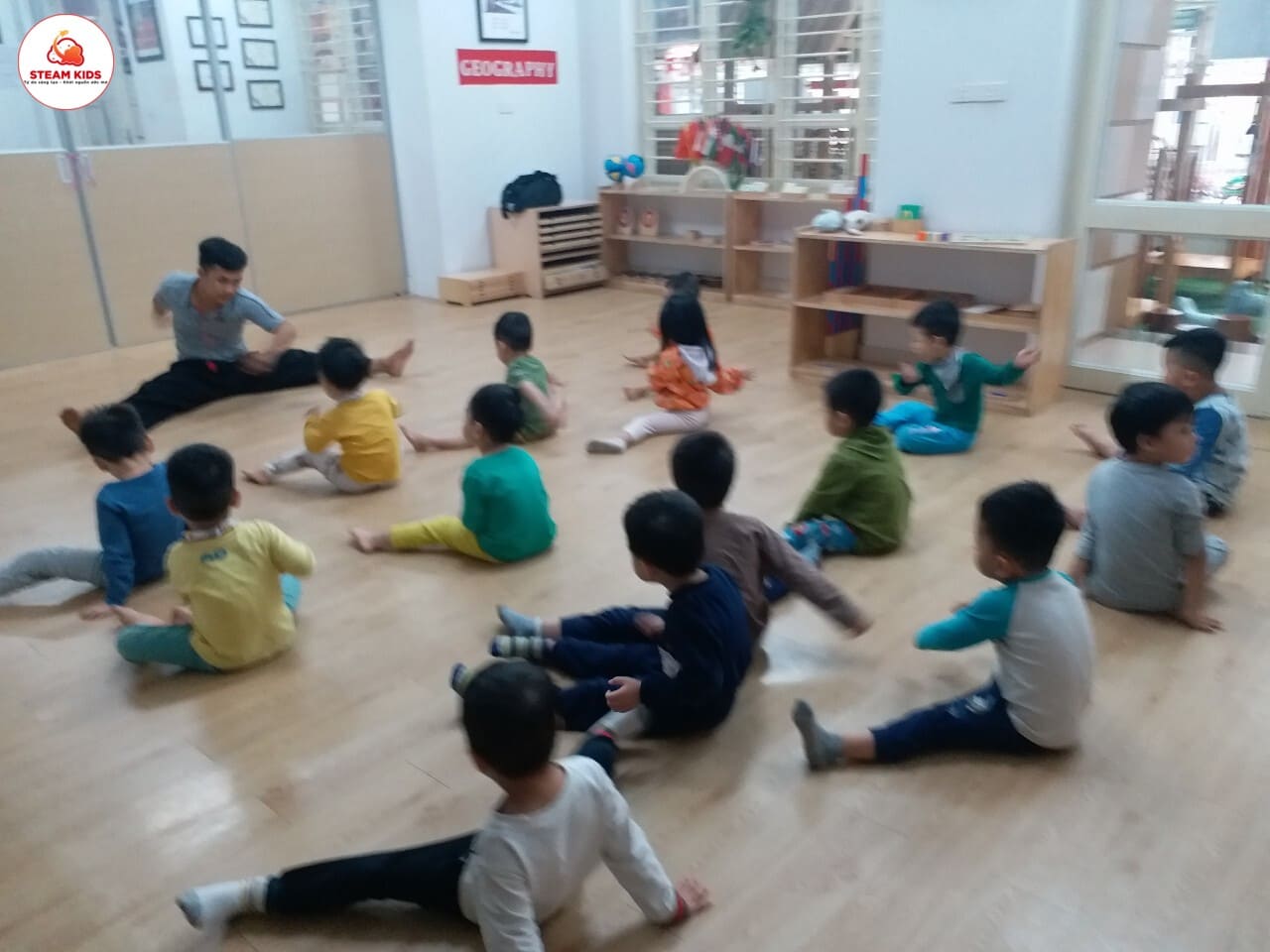 Tiết Học Võ Thuật Của Lớp Steam 6 - Trường Mầm Non STEAM KIDS