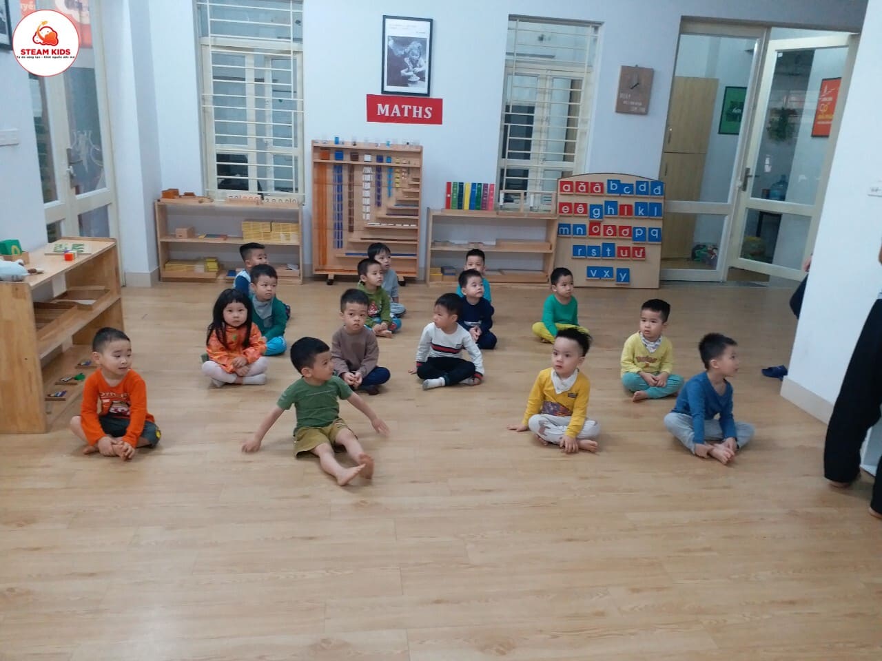 Tiết Học Võ Thuật Của Lớp Steam 6 - Trường Mầm Non STEAM KIDS