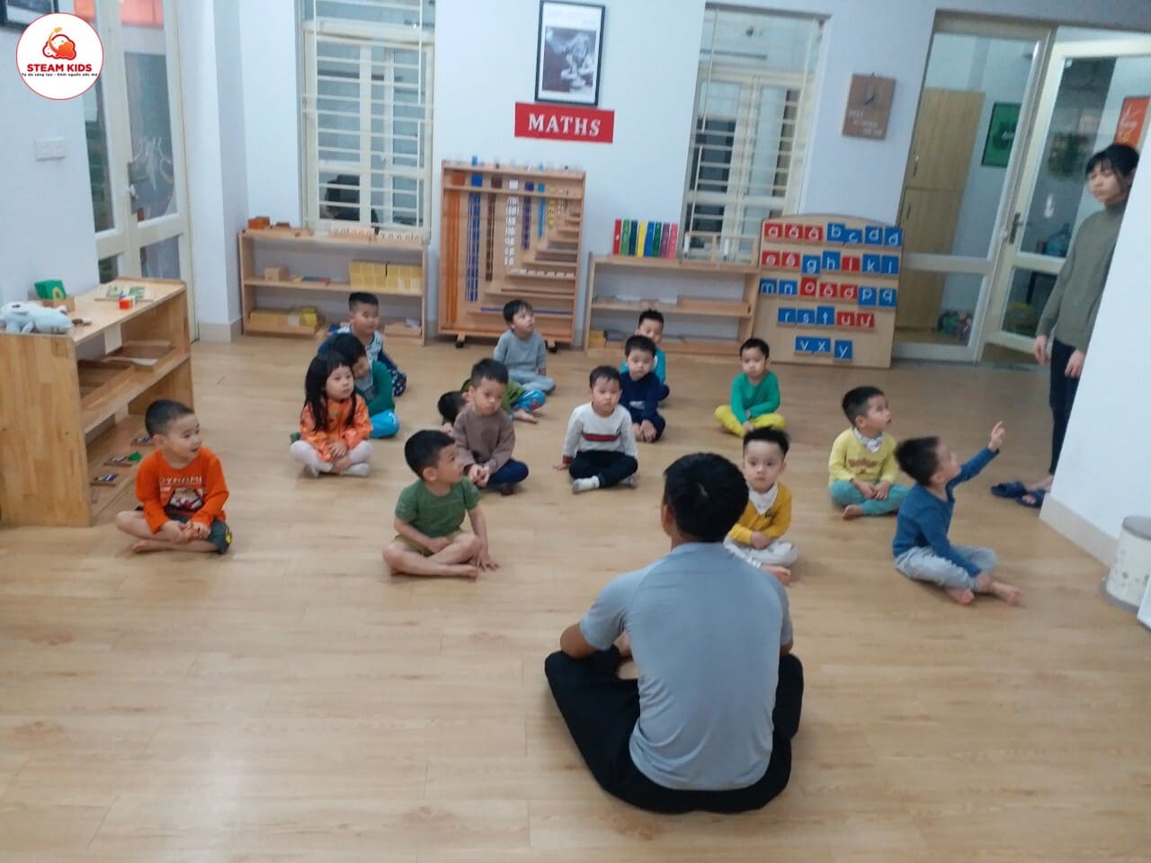 Tiết Học Võ Thuật Của Lớp Steam 6 - Trường Mầm Non STEAM KIDS