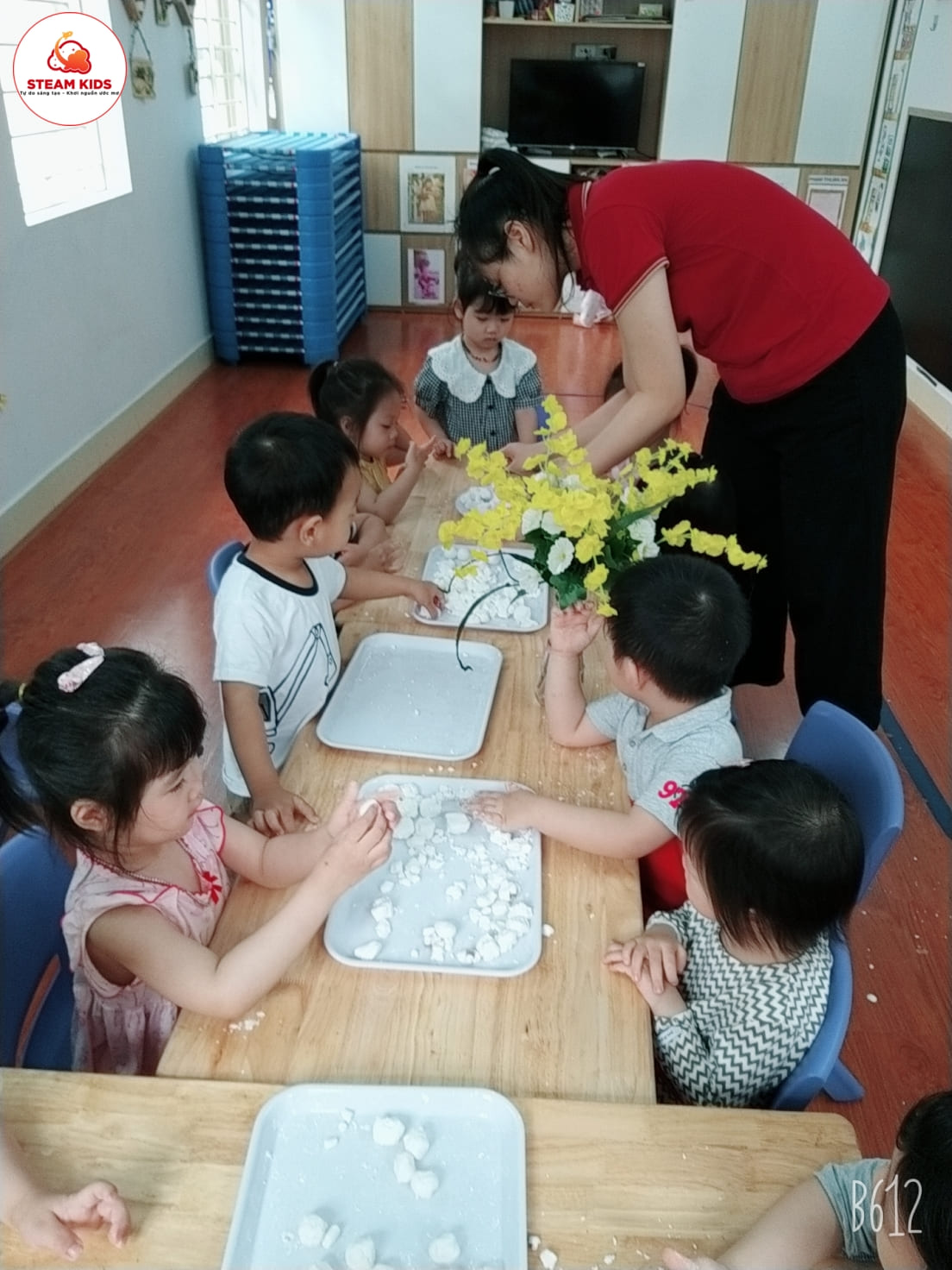 "Tết Hàn Thực" Mùng 3 tháng 3 Âm Lịch Lớp Steam 3 - Trường Mầm Non STEAM KIDS