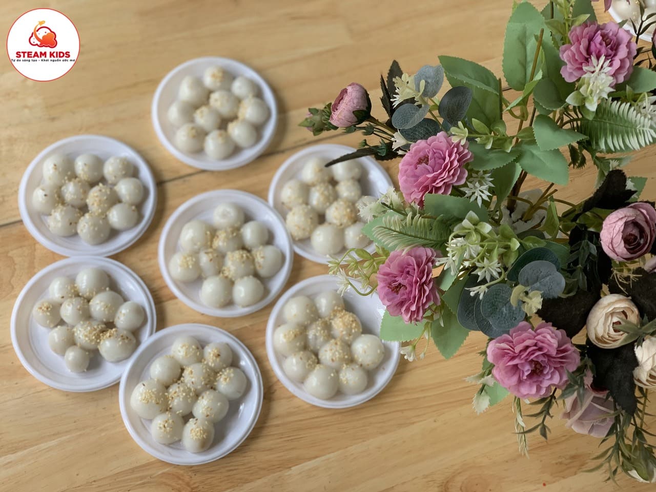 "Tết Hàn Thực _ Tết Bánh Trôi Bánh Chay" - Trường Mầm Non STEAM KIDS