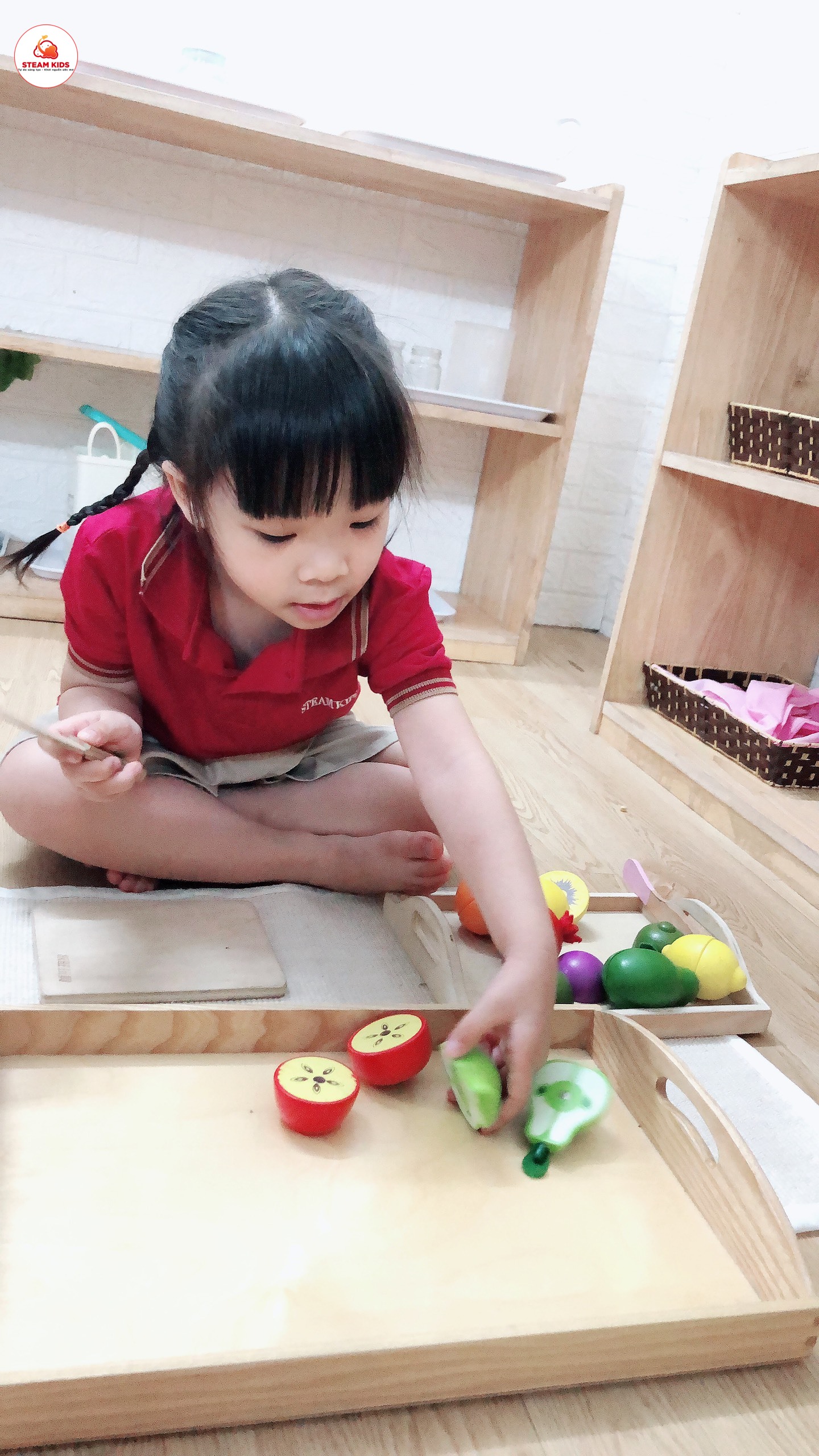 Hoạt Động Mon Của Lớp Steam 4 Hoạt Động Mon Của Lớp Steam 4 - Trường Mầm Non STEAM KIDS