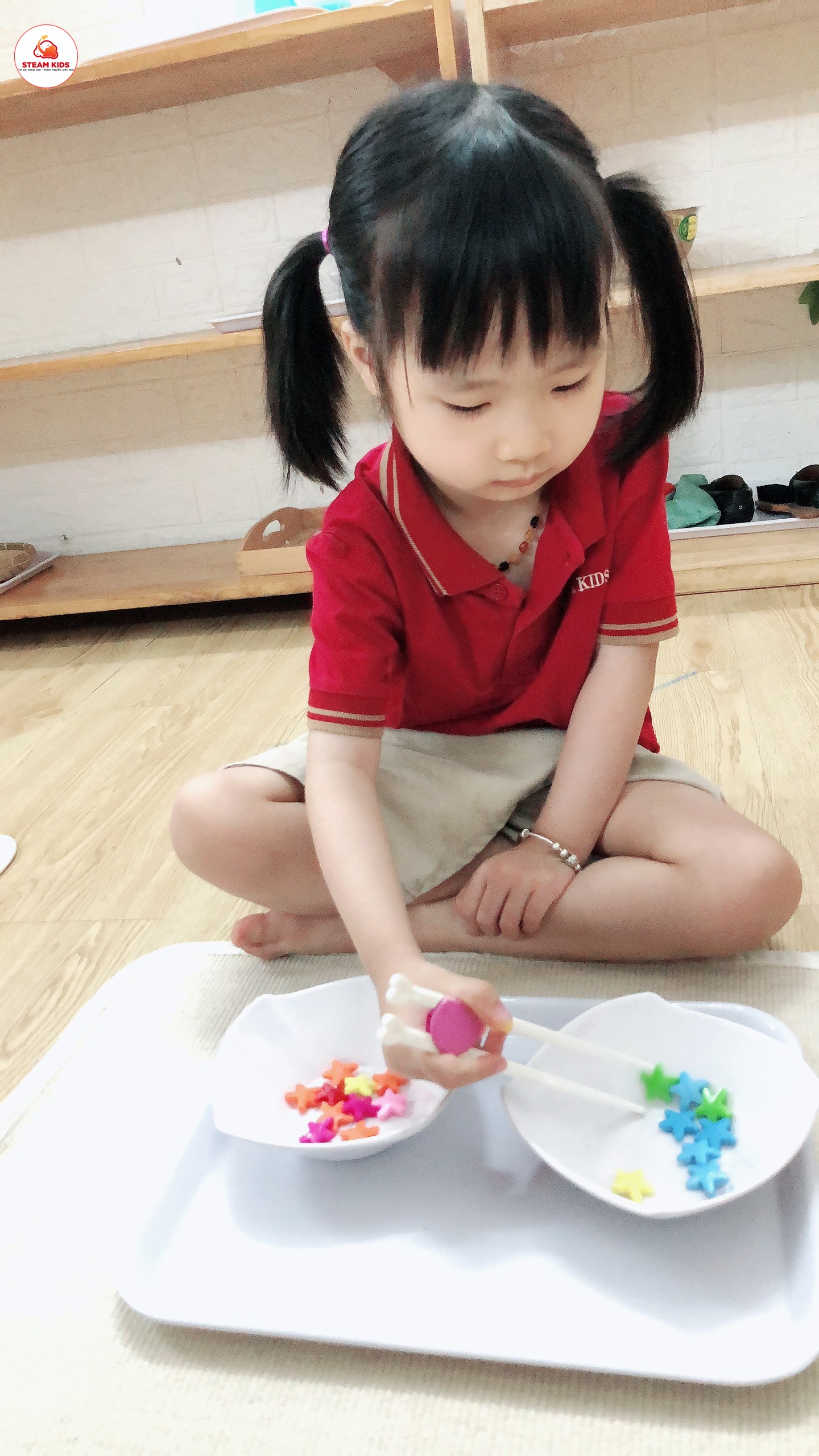 Hoạt Động Mon Của Lớp Steam 4 Hoạt Động Mon Của Lớp Steam 4 - Trường Mầm Non STEAM KIDS