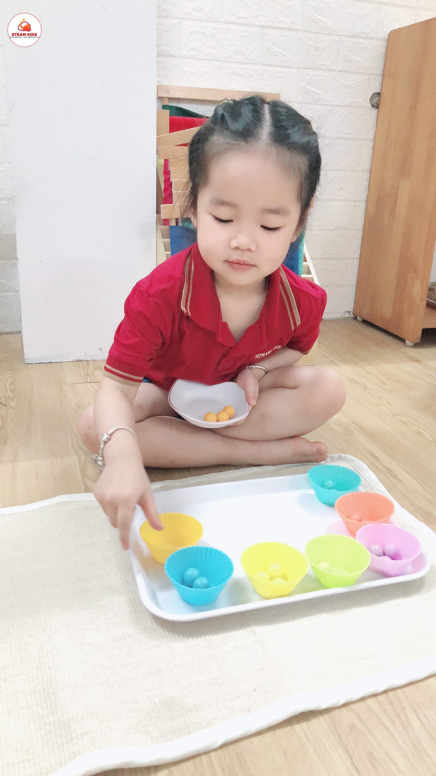 Hoạt Động Mon Của Lớp Steam 4 Hoạt Động Mon Của Lớp Steam 4 - Trường Mầm Non STEAM KIDS