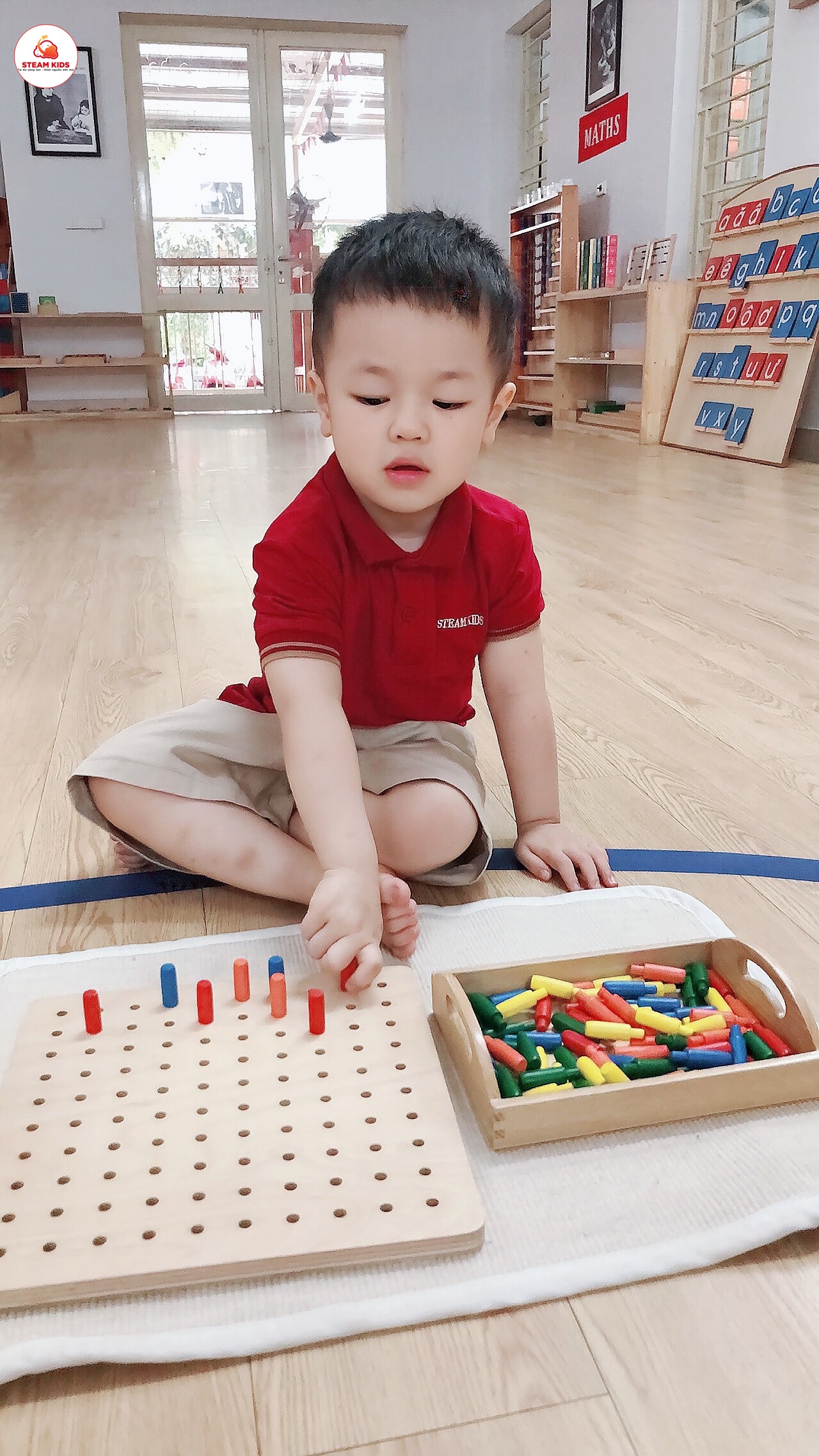 Hoạt Động Mon Của Lớp Steam 4 Hoạt Động Mon Của Lớp Steam 4 - Trường Mầm Non STEAM KIDS