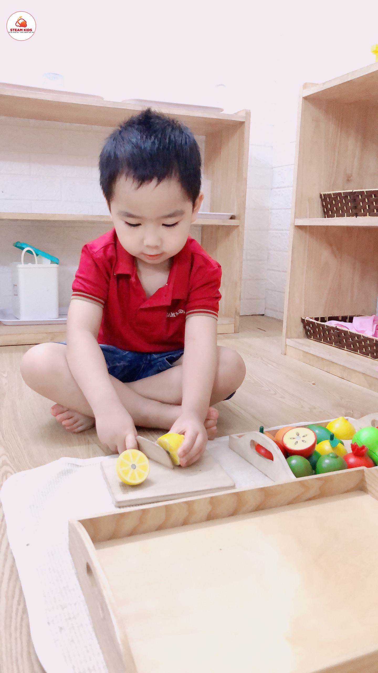 Hoạt Động Mon Của Lớp Steam 4 Hoạt Động Mon Của Lớp Steam 4 - Trường Mầm Non STEAM KIDS