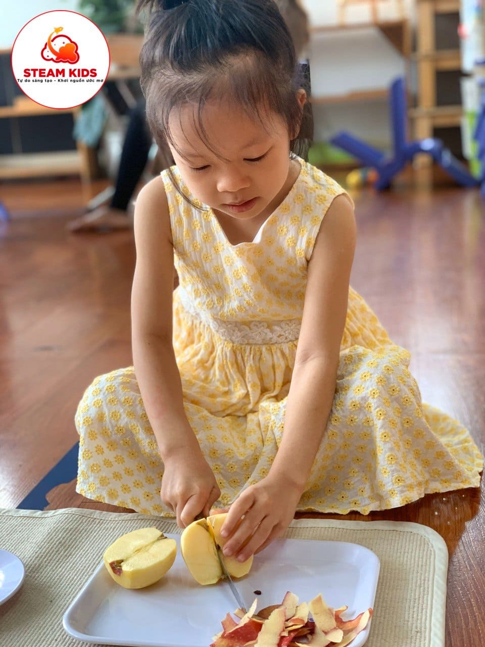 Hoạt Động Tự Do Với Giáo Cụ Lớp Steam4 - Trường Mầm Non STEAM KIDS