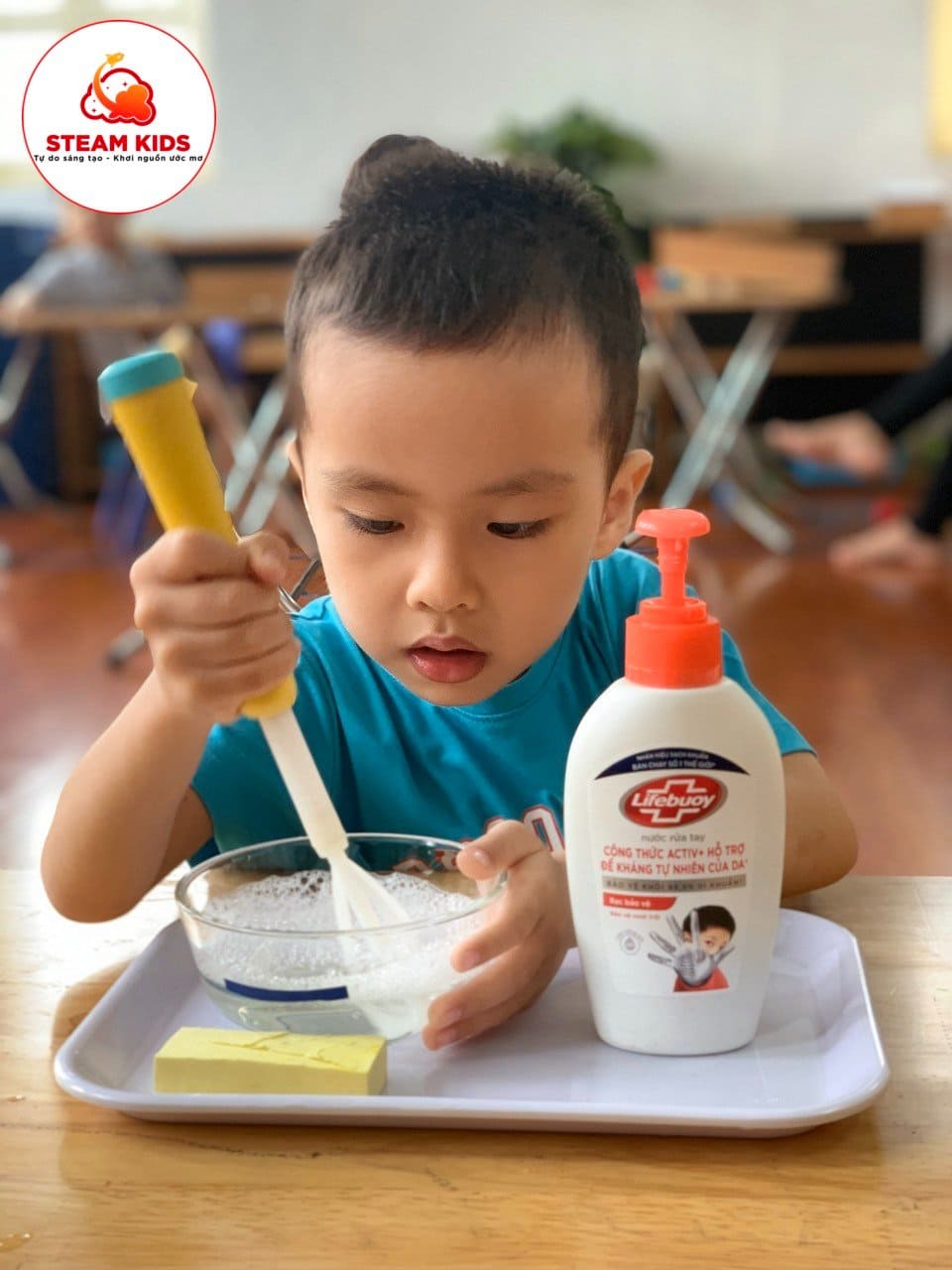 Hoạt Động Tự Do Với Giáo Cụ Lớp Steam4 - Trường Mầm Non STEAM KIDS