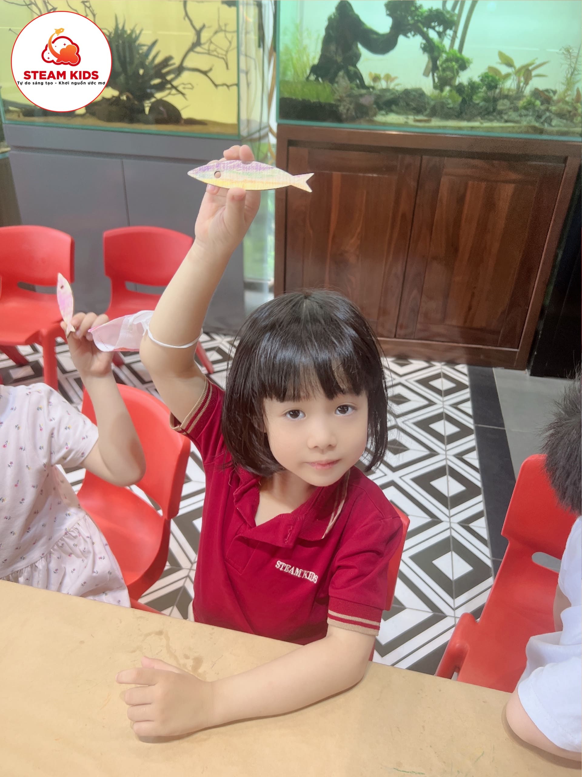 Hoạt Động Trải Nghiệm Nghệ Thuật Cỏ Hoa - Xưởng Hoa Nghệ Thuật Xavia (Nature Việt Nam) - Trường Mầm Non STEAM KIDS