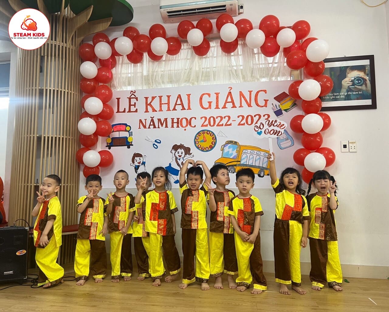 Mầm Non Steam Kids Hân Hoan Chào Mừng Năm Học Mới - Trường Mầm Non STEAM KIDS