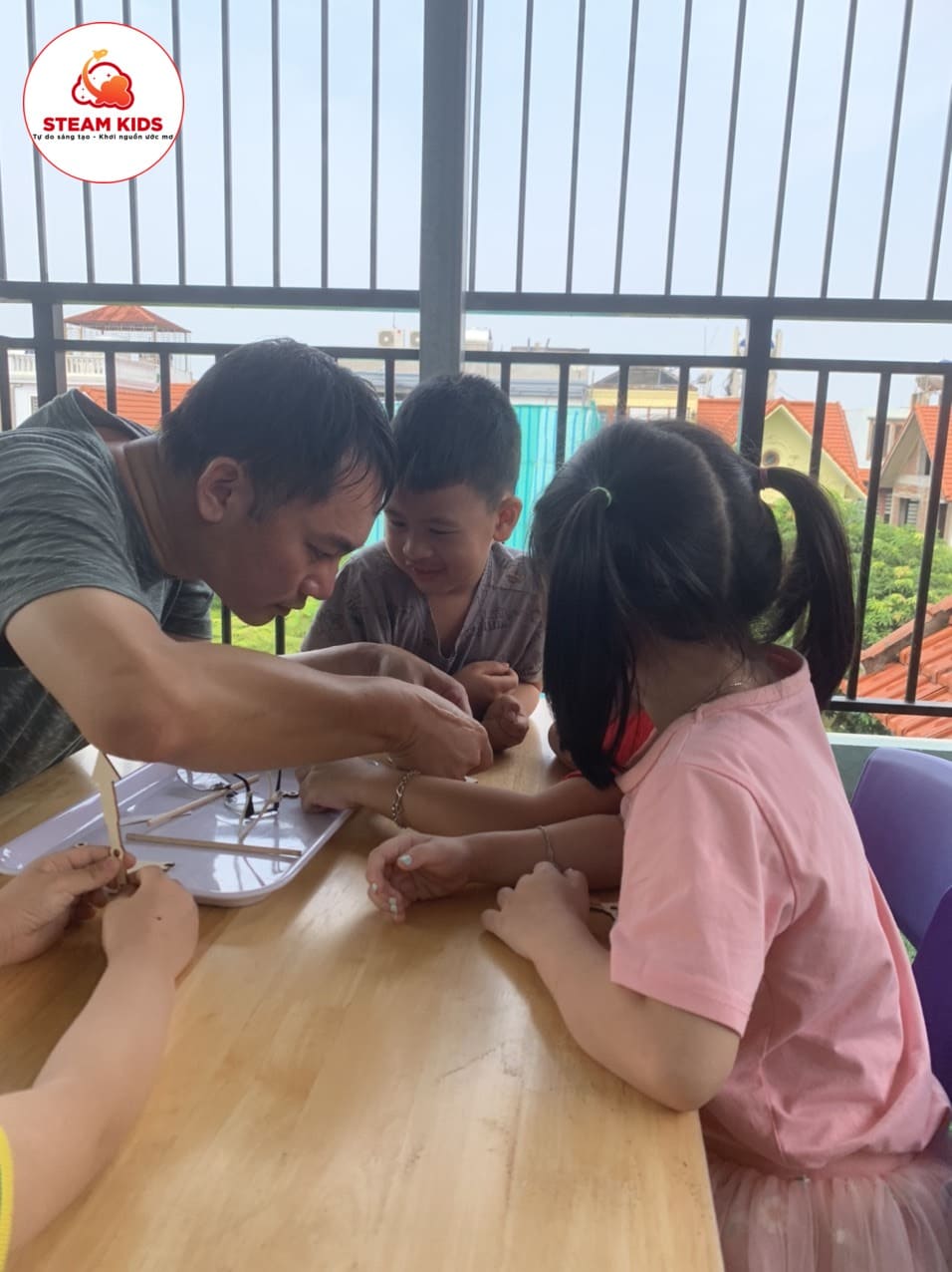 Hoạt Động Steam: Tìm Hiểu Về Nguồn Năng Lượng Gió - Trường Mầm Non STEAM KIDS