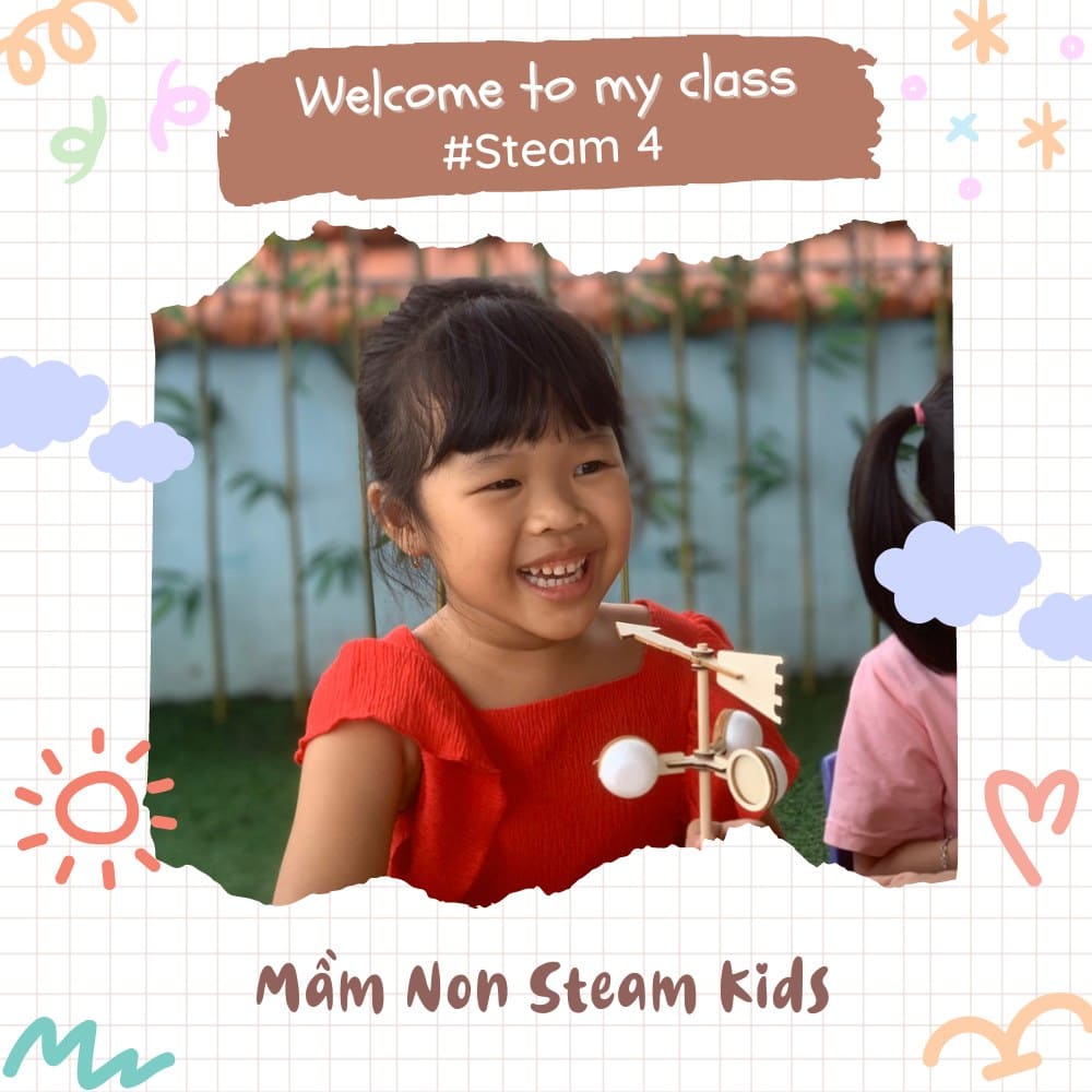 Hoạt Động Steam: Tìm Hiểu Về Nguồn Năng Lượng Gió - Trường Mầm Non STEAM KIDS