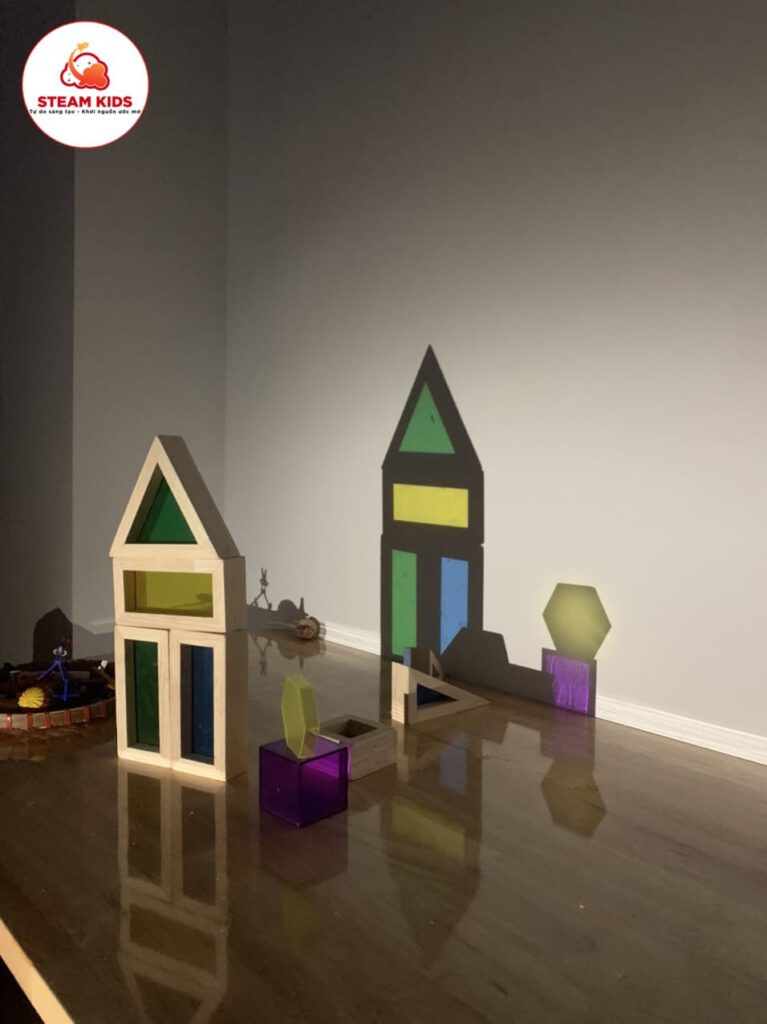 Cùng Lớp Steam4 Khám Phá Sức Mạnh Của Ánh Sáng - Trường Mầm Non STEAM KIDS