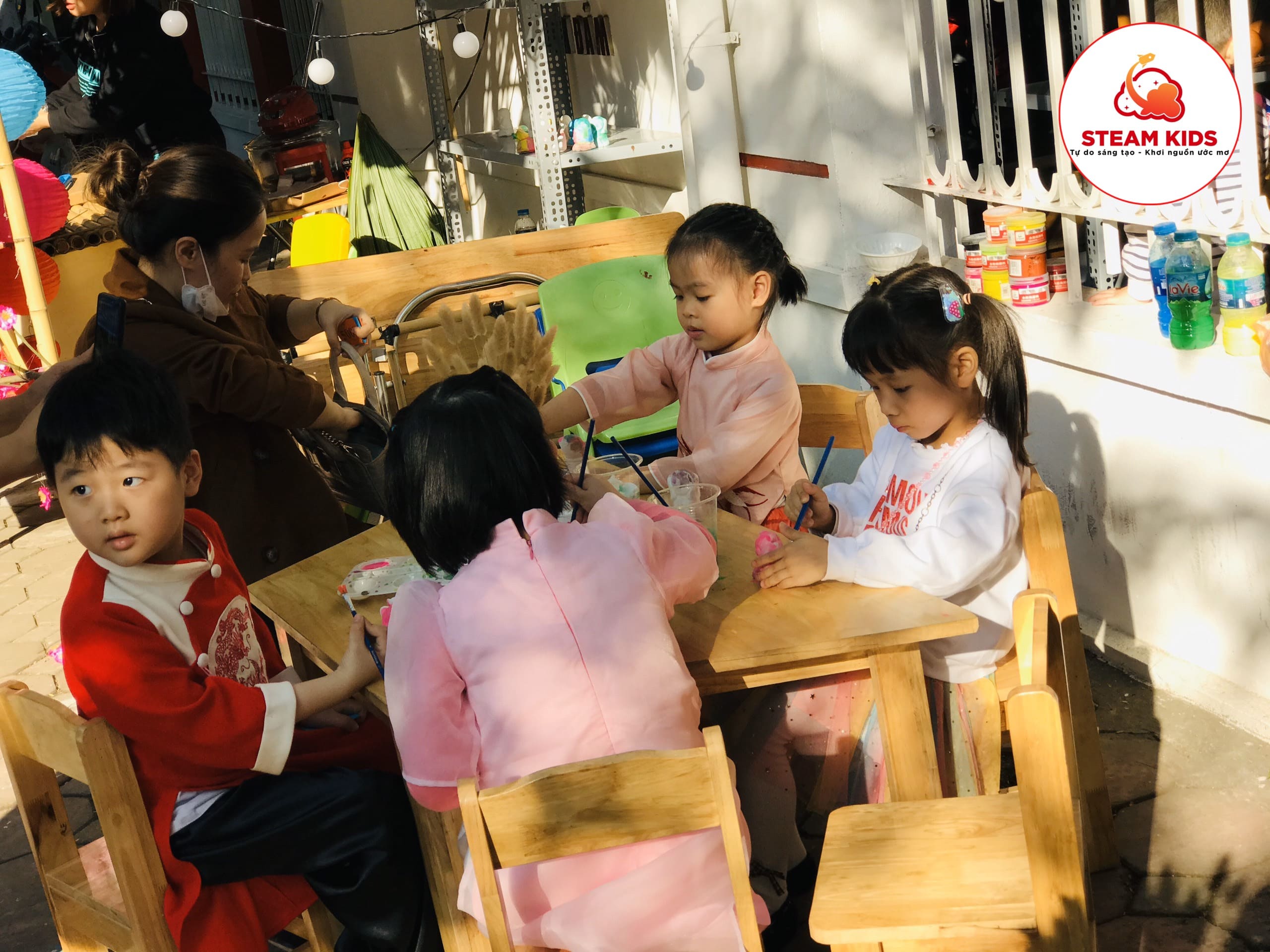 BÉ ĐI CHỢ NGÀY TẾT BÉ ĐI CHỢ NGÀY TẾT - Trường Mầm Non STEAM KIDS