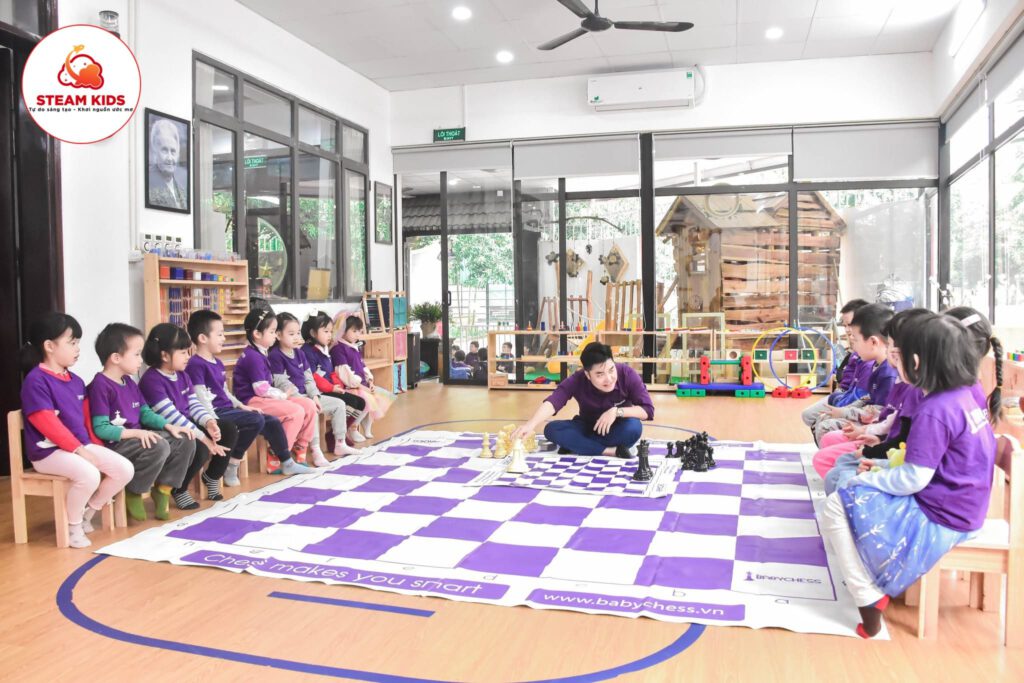 CỜ VUA - MÔN THỂ THAO TRÍ TUỆ CỜ VUA - MÔN THỂ THAO TRÍ TUỆ - Trường Mầm Non STEAM KIDS