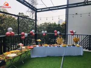 BỮA TIỆC ẤM ÁP MỪNG SINH NHẬT CÁC BẠN NHỎ THÁNG 1&2 - Trường Mầm Non STEAM KIDS