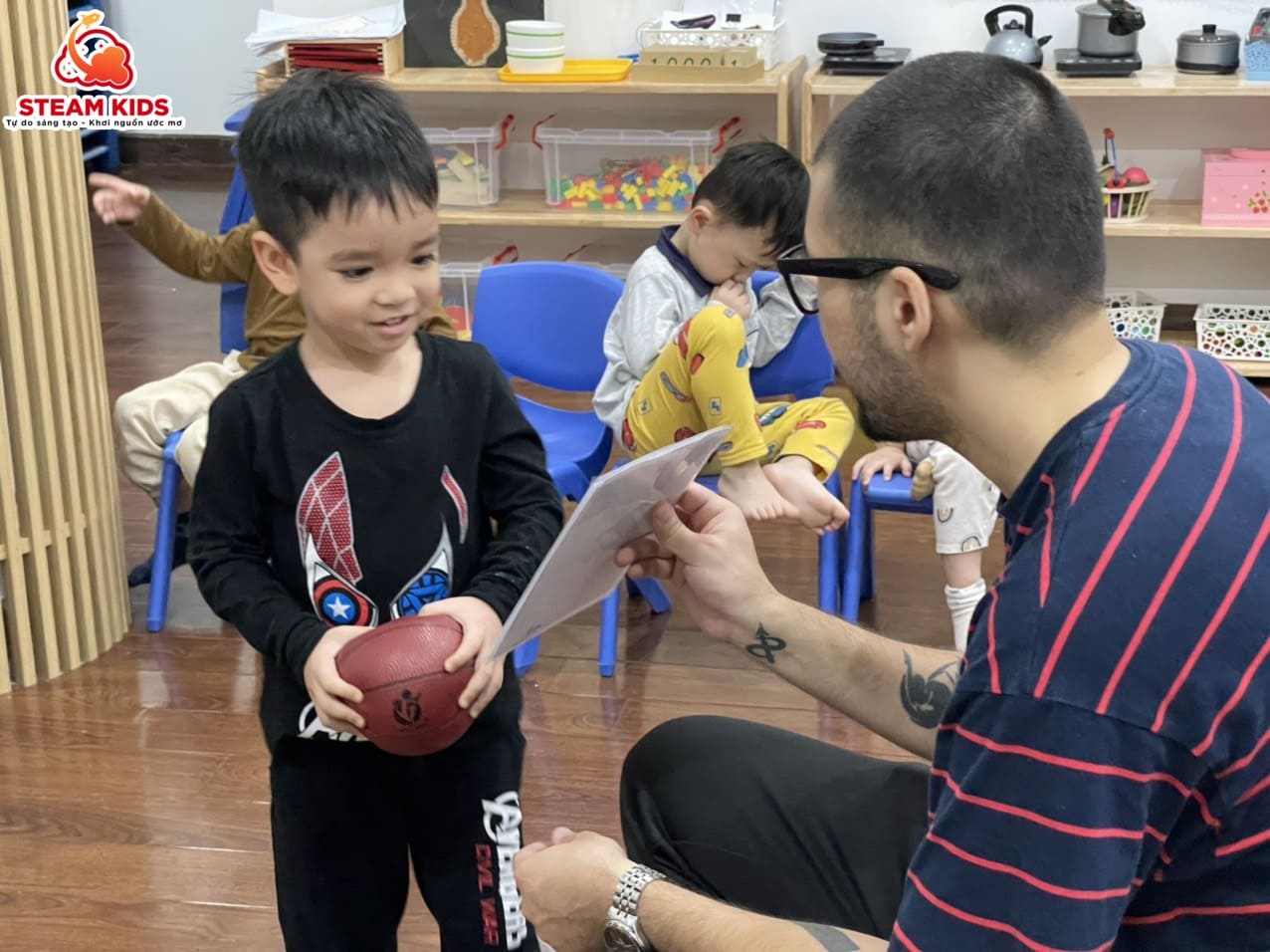 VUI HỌC TIẾNG ANH VUI HỌC TIẾNG ANH - Trường Mầm Non STEAM KIDS