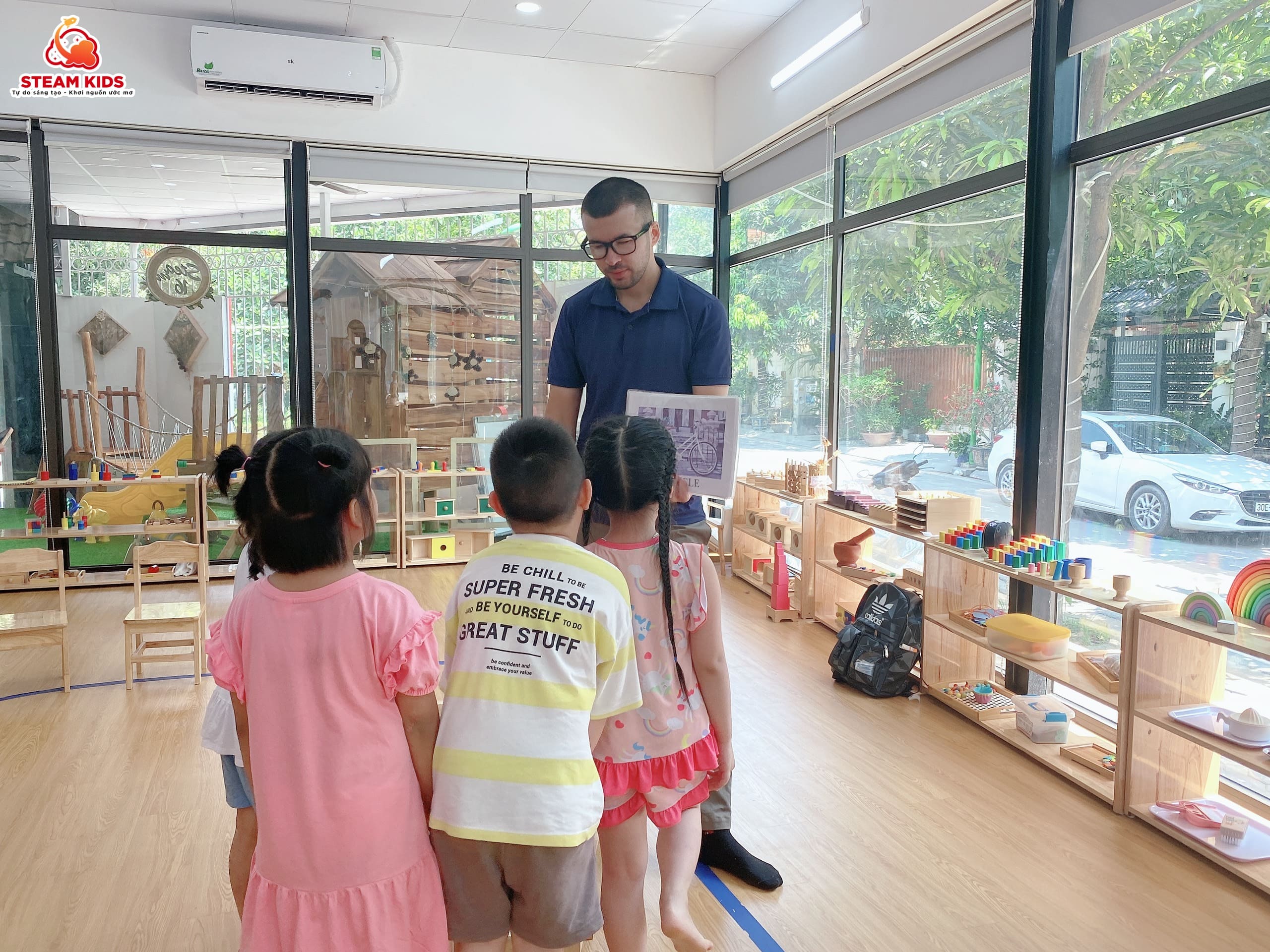 VUI HỌC TIẾNG ANH - Trường Mầm Non STEAM KIDS