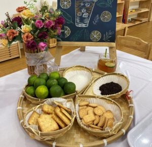 THỨC TRÀ CHANH CÙNG VỚI CHÚNG MÌNH CÁC BẠN NHÉ!! - Trường Mầm Non STEAM KIDS