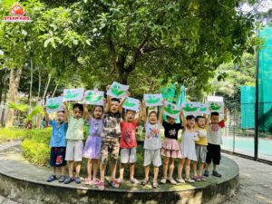 HOẠT ĐỘNG VUI CHƠI NGOÀI TRỜI - Trường Mầm Non STEAM KIDS