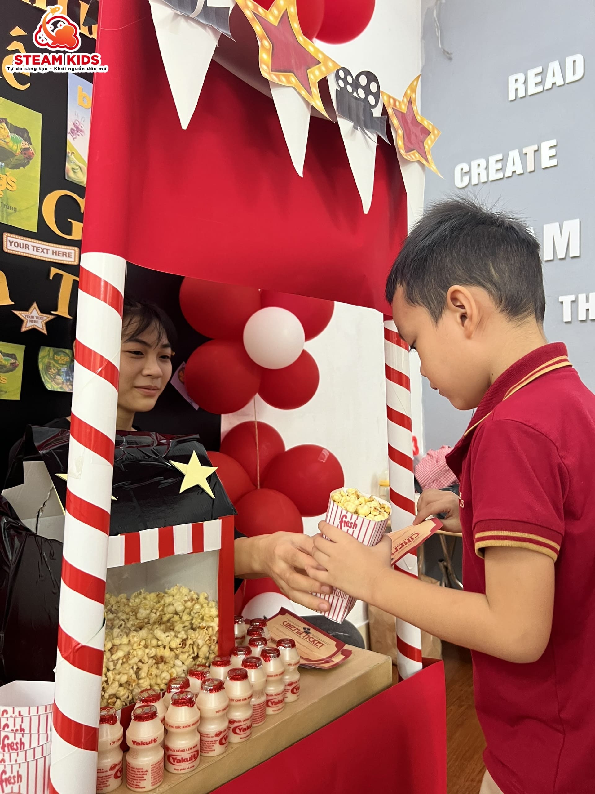 RẠP CHIẾU PHIM STEAM KIDS - Trường Mầm Non STEAM KIDS