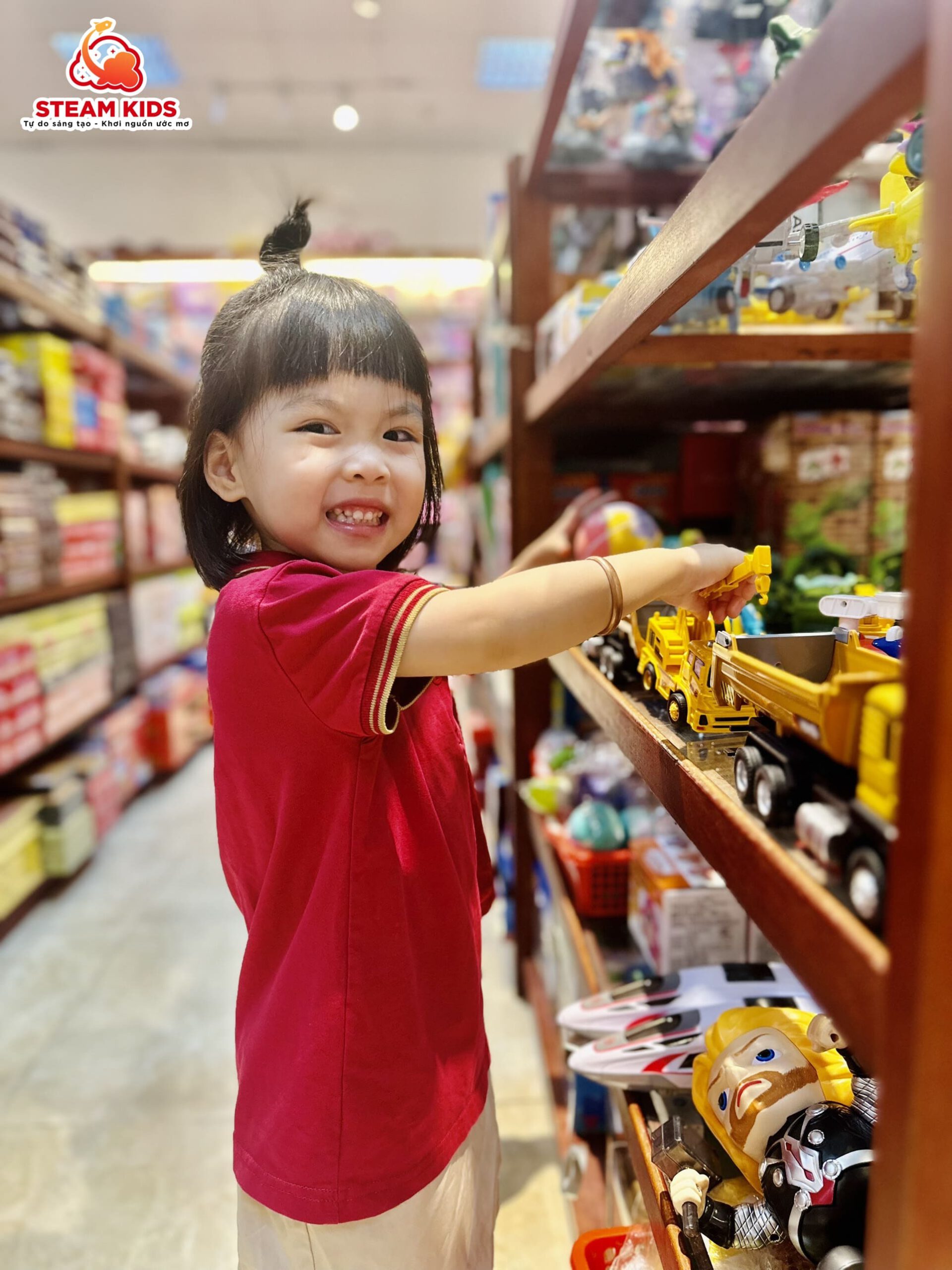 CÙNG NHAU ĐI SIÊU THỊ THÔI CÁC BẠN ƠI! - Trường Mầm Non STEAM KIDS