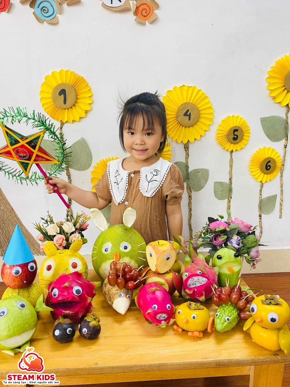 TRANG TRÍ MÂM CỖ TRUNG THU TRANG TRÍ MÂM CỖ TRUNG THU - Trường Mầm Non STEAM KIDS