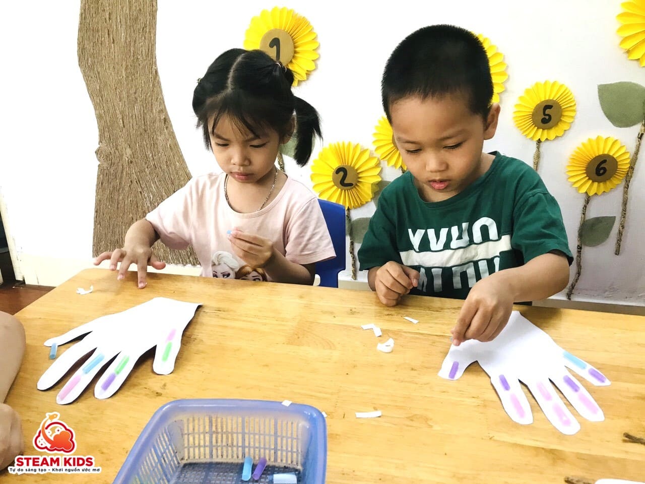 HOẠT ĐỘNG STEAM: BÀN TAY ROBOT - Trường Mầm Non STEAM KIDS