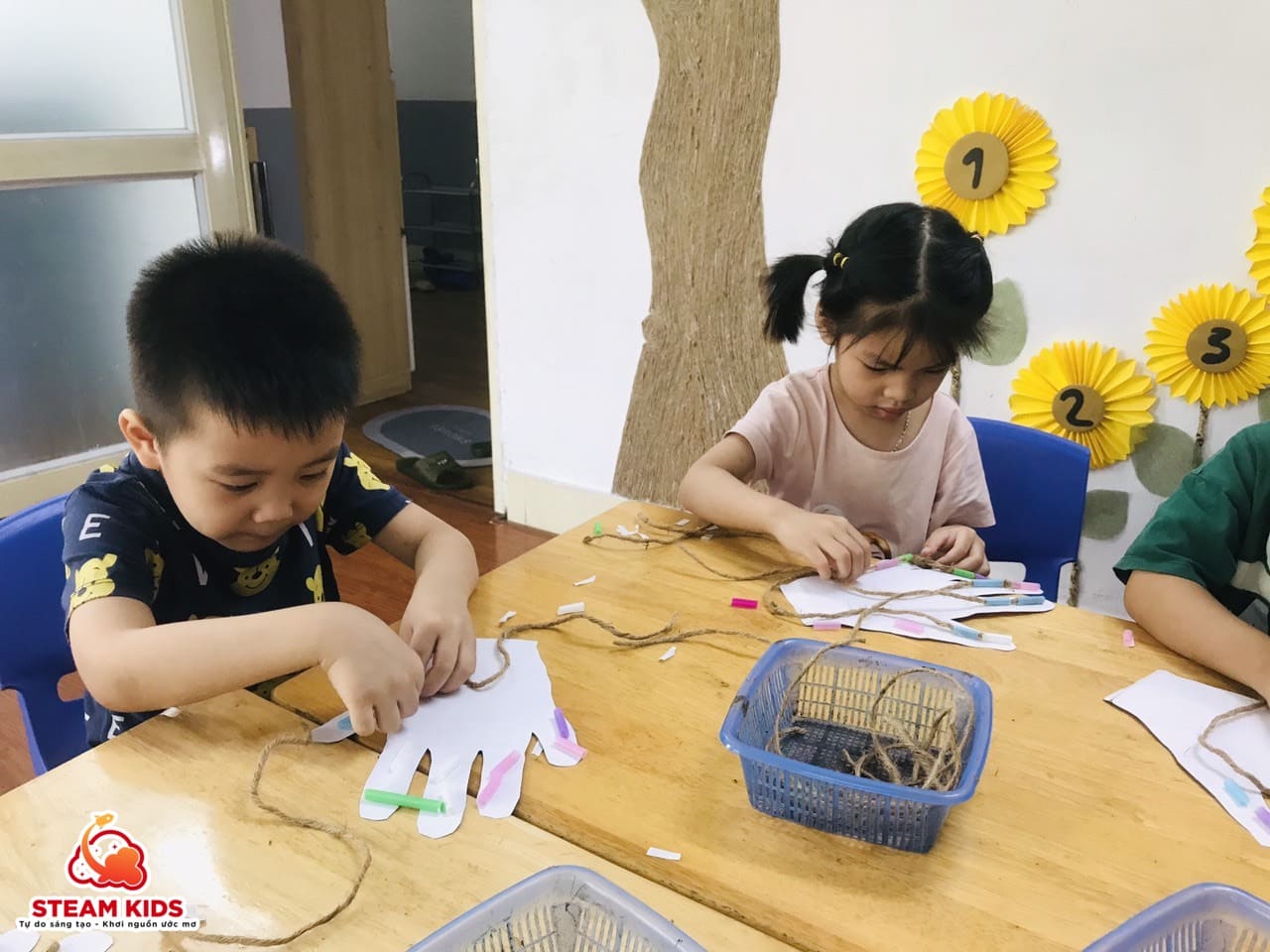 HOẠT ĐỘNG STEAM: BÀN TAY ROBOT - Trường Mầm Non STEAM KIDS