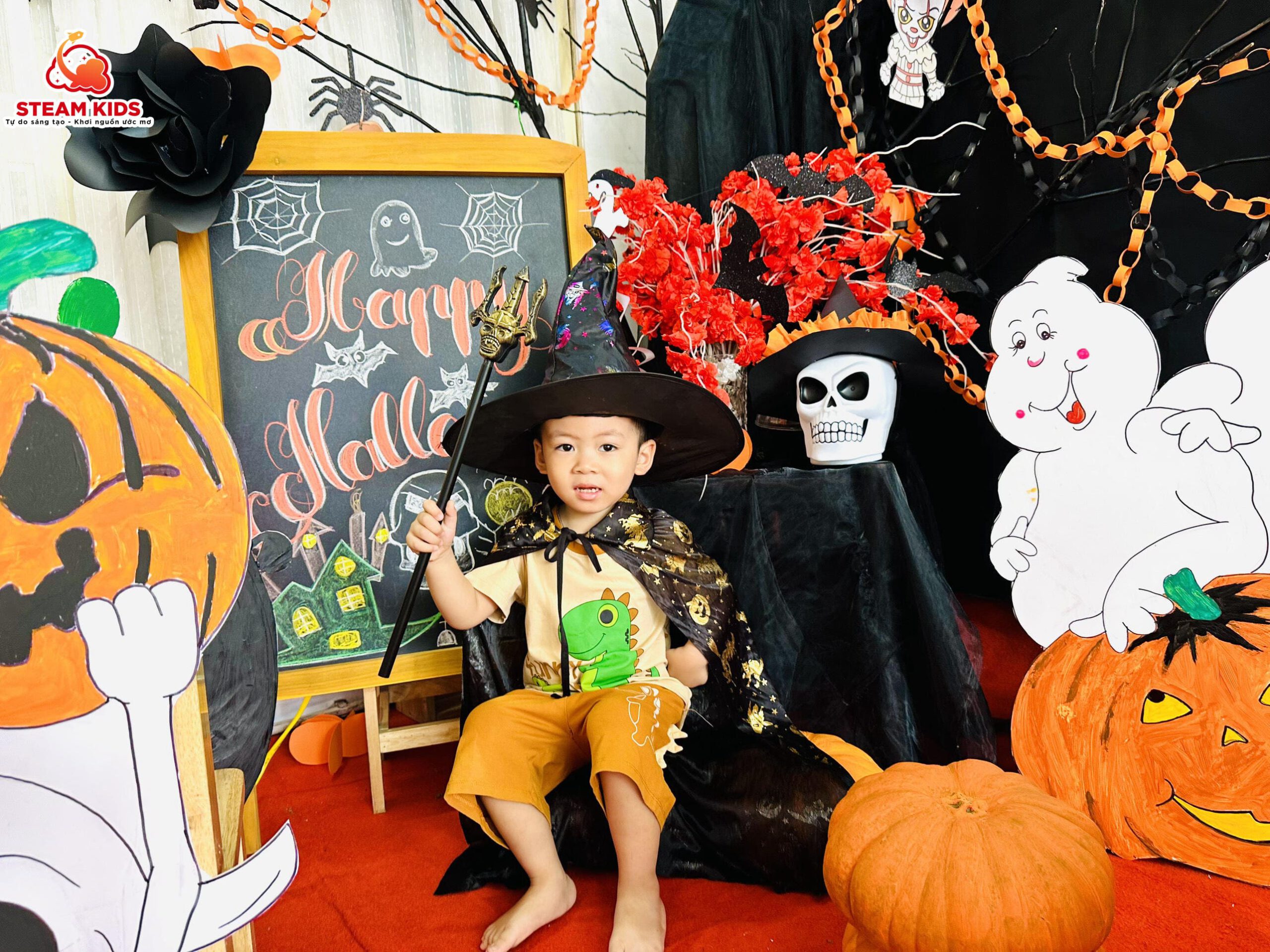 HAPPY HALLOWEEN 2023 - Trường Mầm Non STEAM KIDS