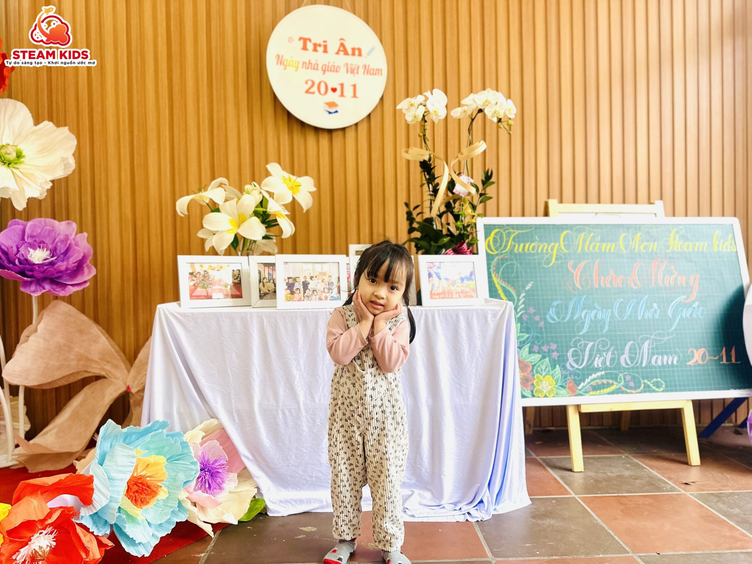 CHÚC MỪNG NGÀY NHÀ GIÁO VIỆT NAM 20/11 - Trường Mầm Non STEAM KIDS
