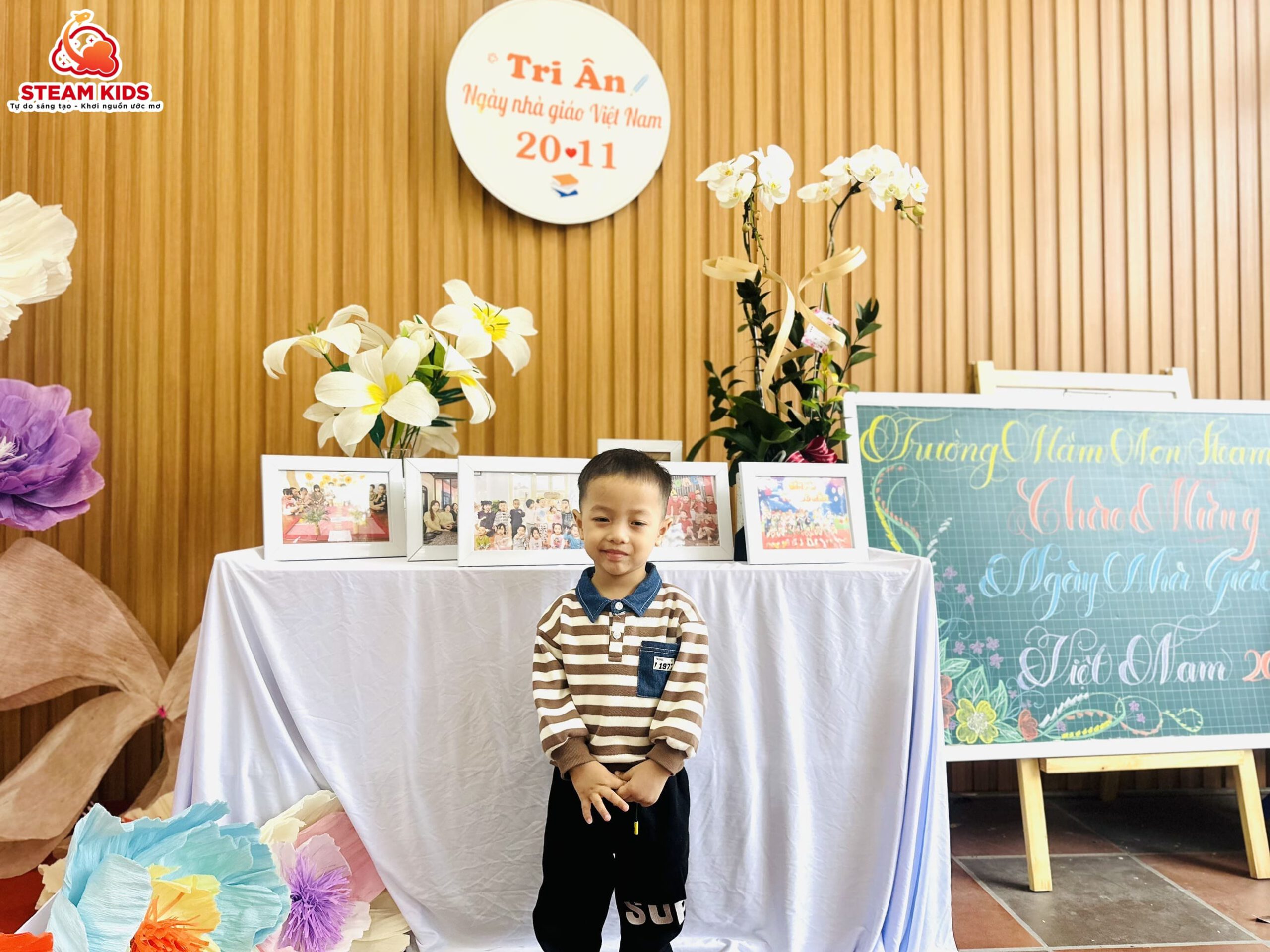 CHÚC MỪNG NGÀY NHÀ GIÁO VIỆT NAM 20/11 - Trường Mầm Non STEAM KIDS