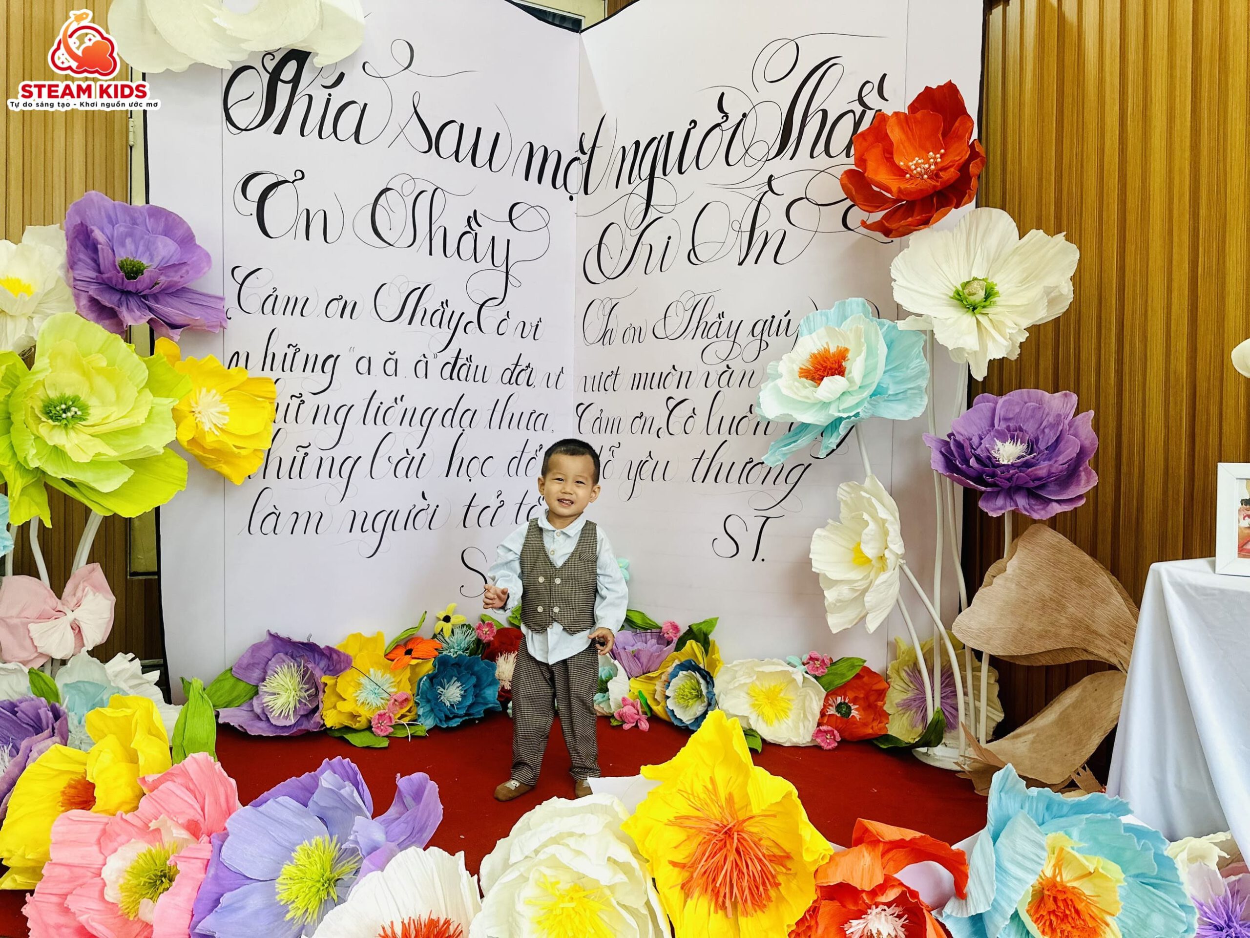 CHÚC MỪNG NGÀY NHÀ GIÁO VIỆT NAM 20/11 - Trường Mầm Non STEAM KIDS