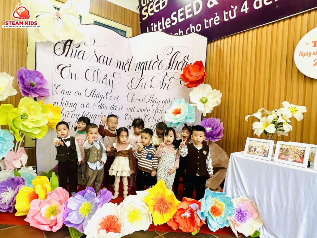 CHÚC MỪNG NGÀY NHÀ GIÁO VIỆT NAM 20/11 - Trường Mầm Non STEAM KIDS