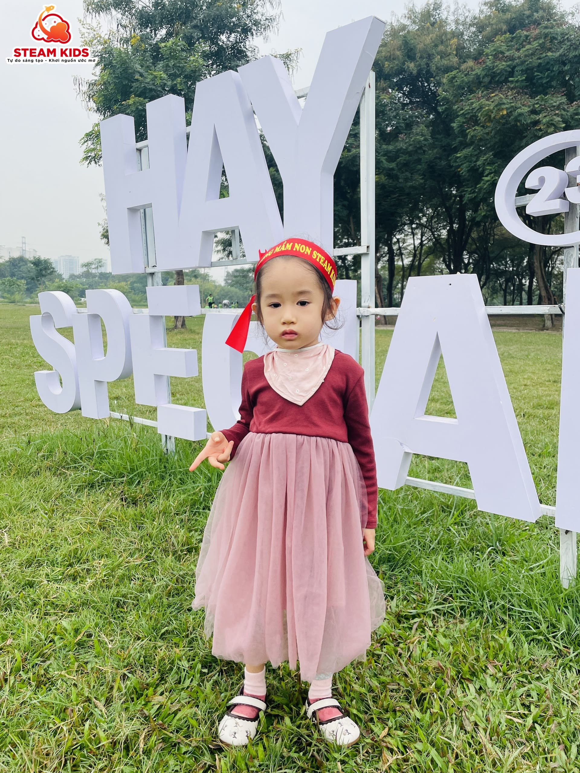 HOẠT ĐỘNG NGOÀI TRỜI - LỚP STEAM 4 - Trường Mầm Non STEAM KIDS