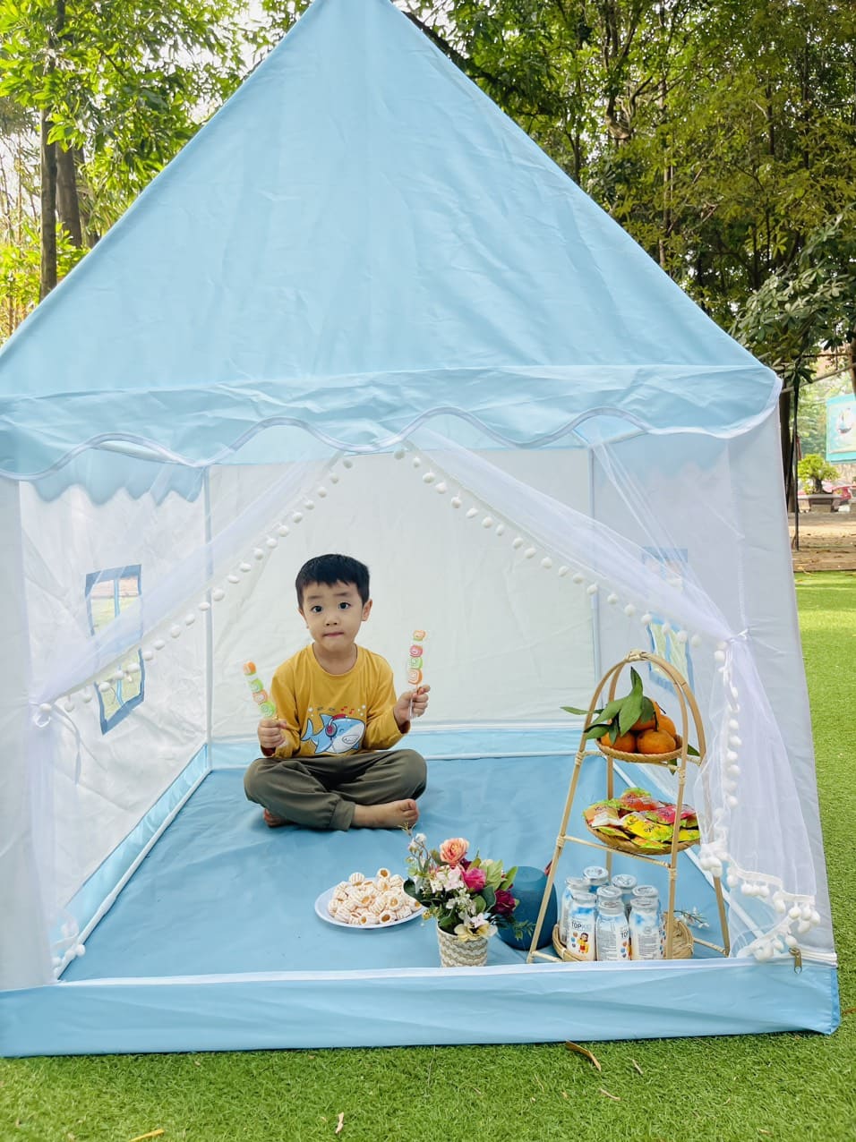 BUỔI CẮM TRẠI Ý NGHĨA BUỔI CẮM TRẠI Ý NGHĨA - Trường Mầm Non STEAM KIDS