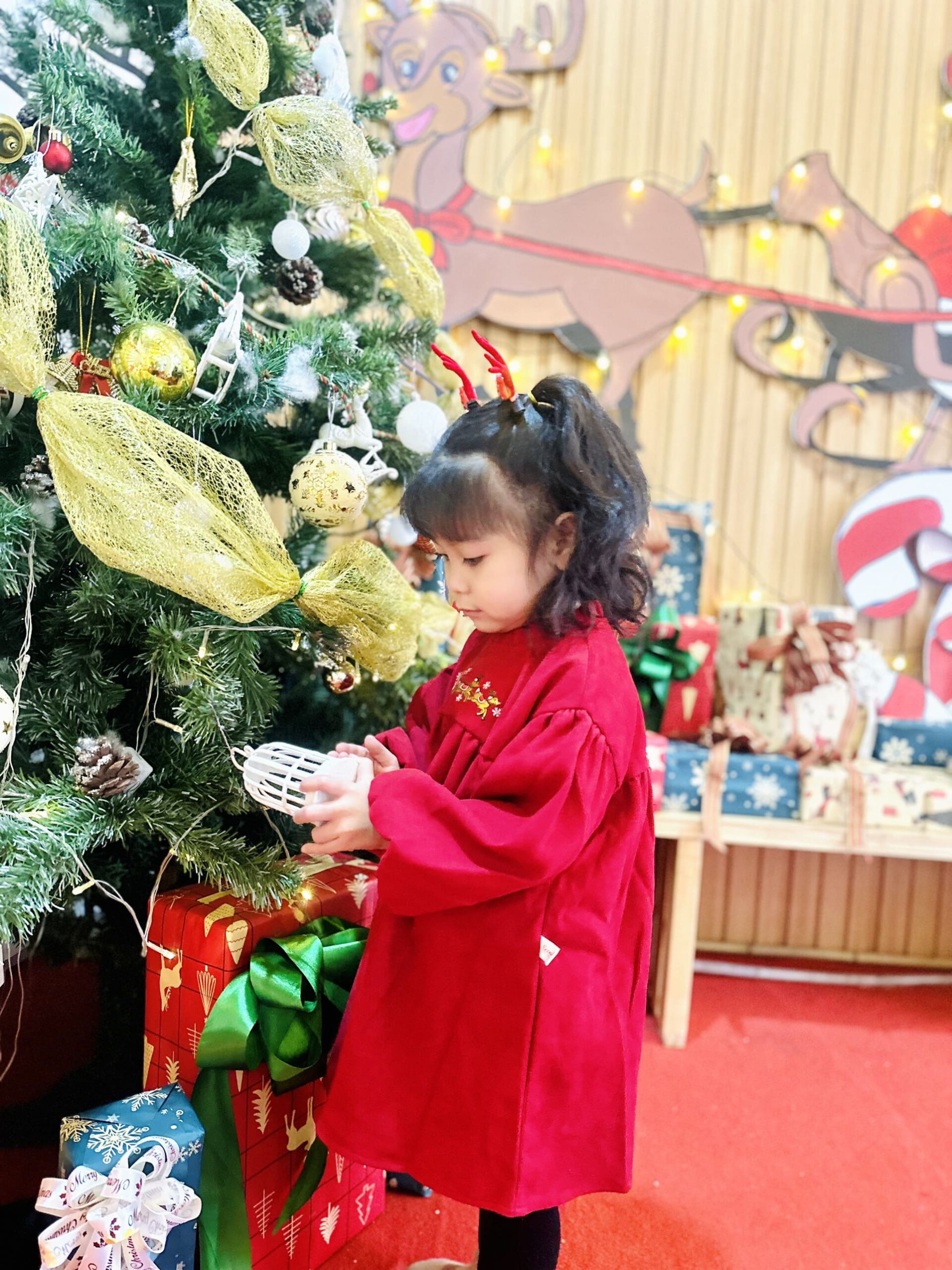 TRẢI NGHIỆM: CHÀO ĐÓN GIÁNG SINH AN LÀNH - Trường Mầm Non STEAM KIDS