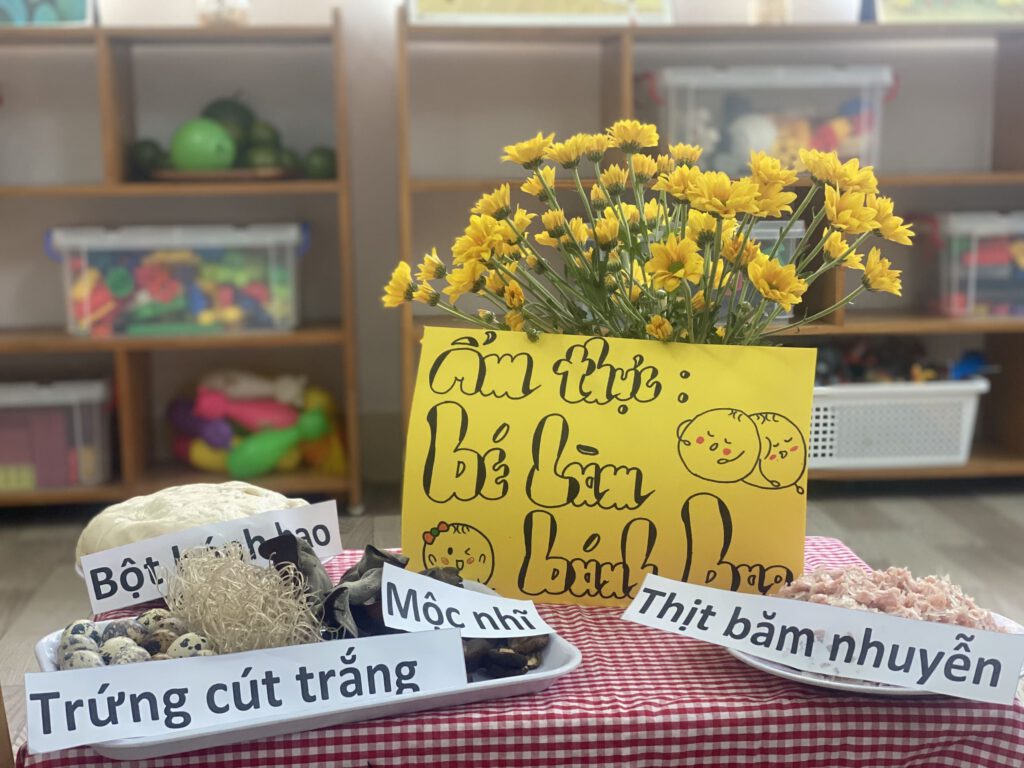 COOKING: BÉ LÀM BÁNH BAO COOKING: BÉ LÀM BÁNH BAO - Trường Mầm Non STEAM KIDS