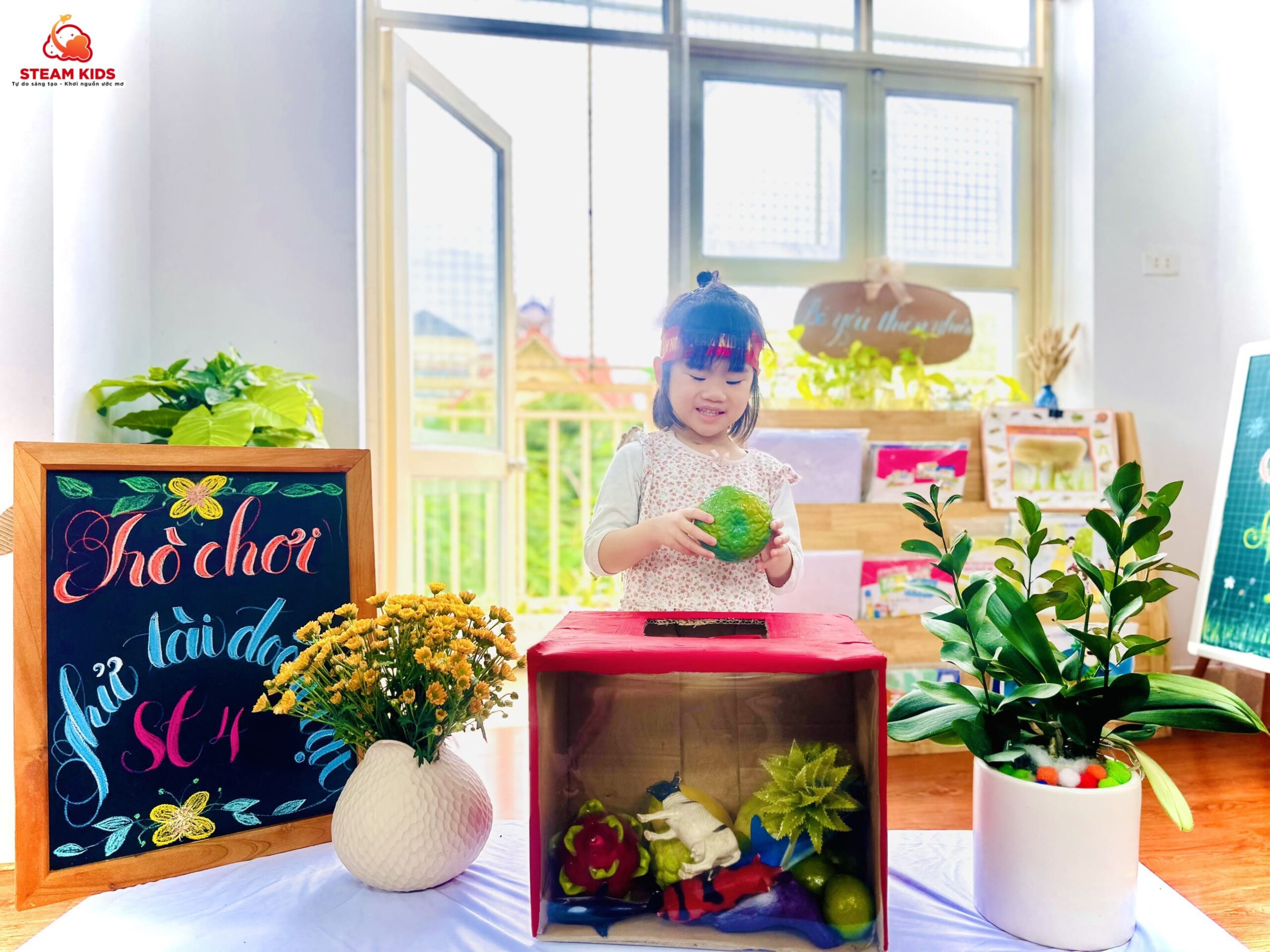 TRÒ CHƠI: THỬ TÀI ĐOÁN VẬT - Trường Mầm Non STEAM KIDS