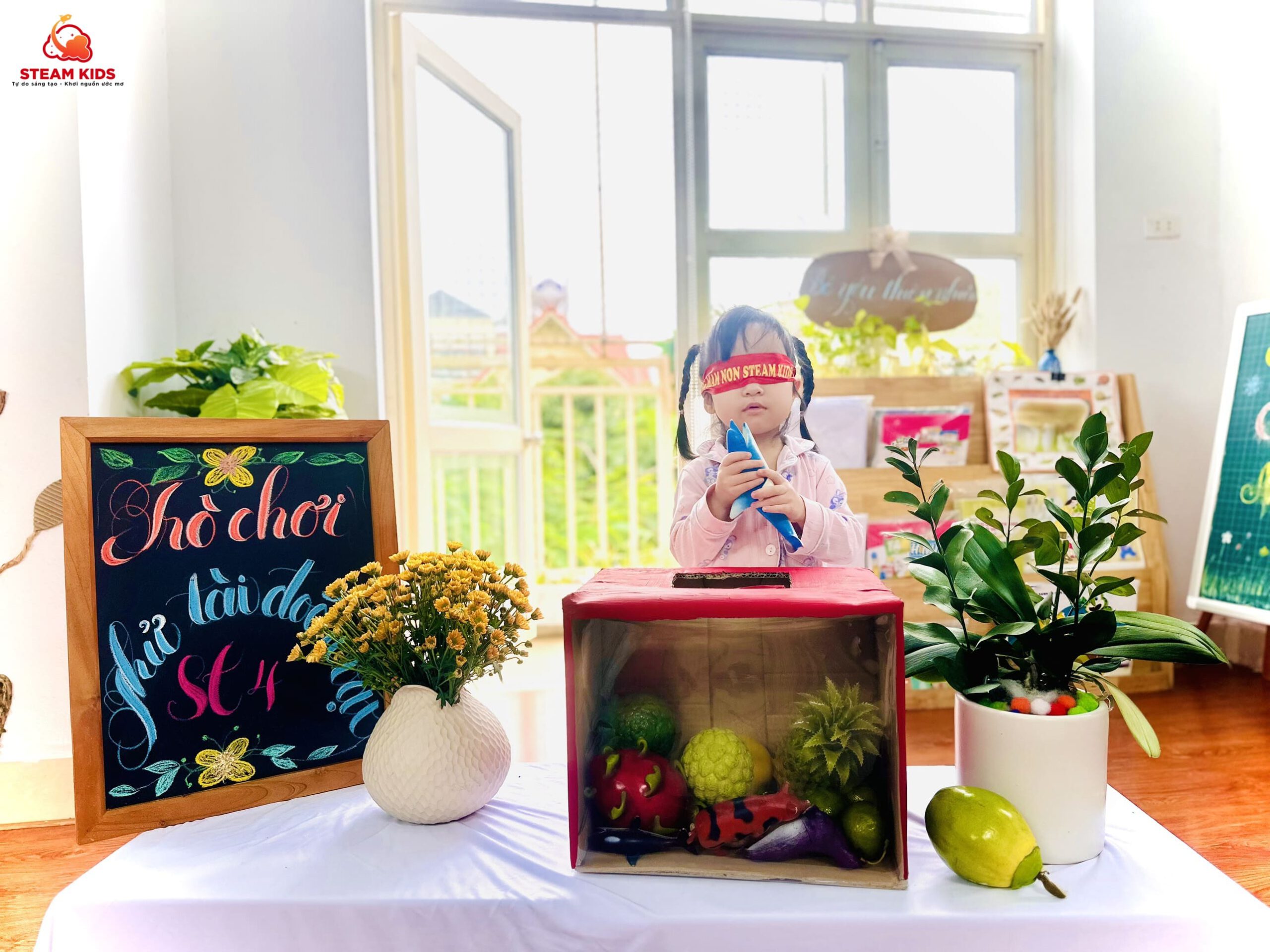 TRÒ CHƠI: THỬ TÀI ĐOÁN VẬT - Trường Mầm Non STEAM KIDS