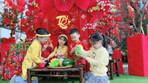 VUI ĐÓN TẾT - GẮN KẾT YÊU THƯƠNG - Trường Mầm Non STEAM KIDS