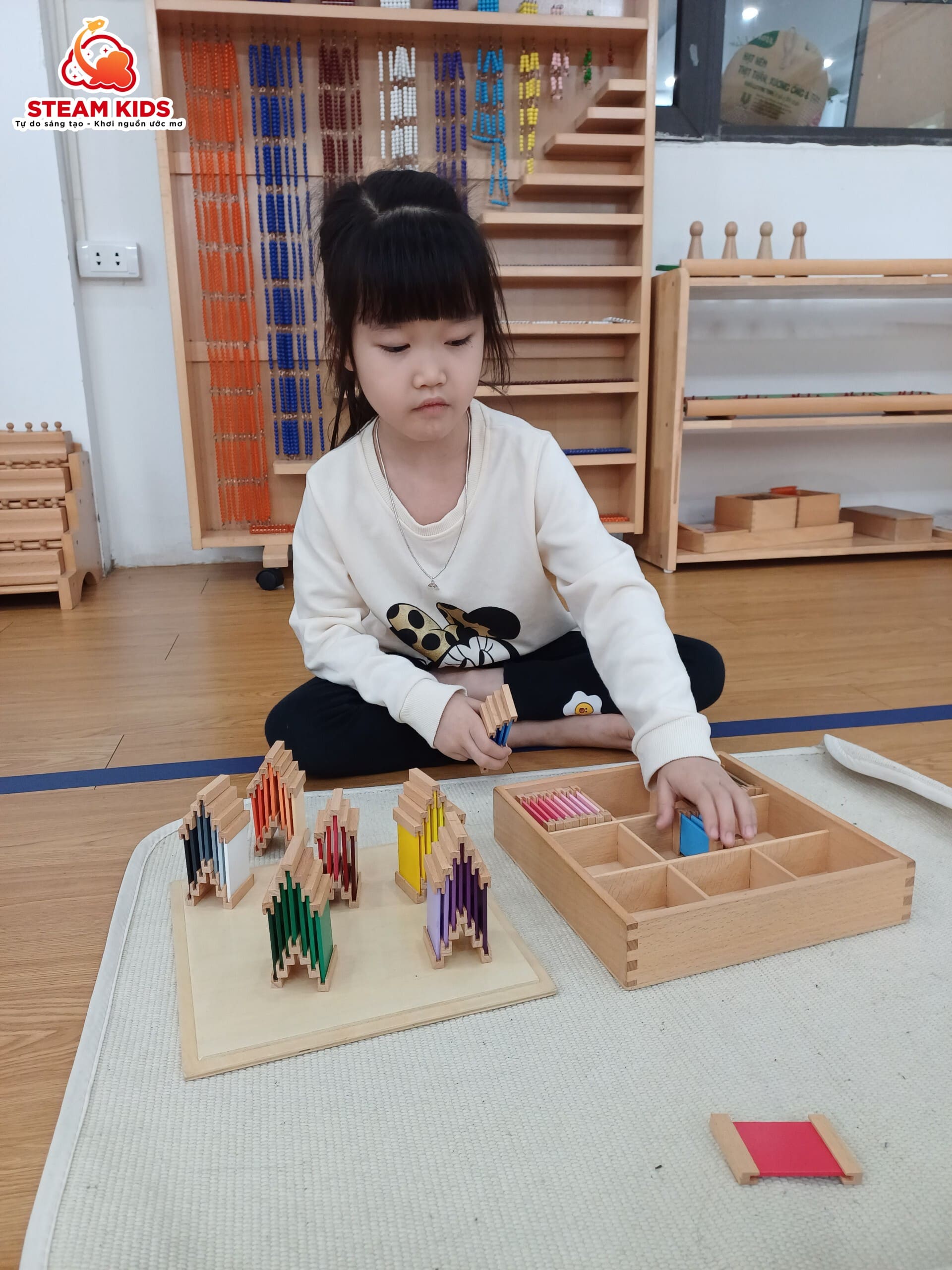 RÈN LUYỆN KỸ NĂNG TẬP TRUNG - Trường Mầm Non STEAM KIDS