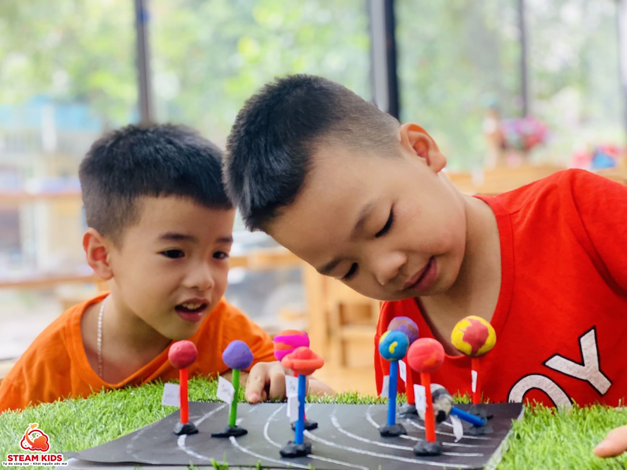 ĐỊA LÝ: KHÁM PHÁ HỆ MẶT TRỜI - Trường Mầm Non STEAM KIDS