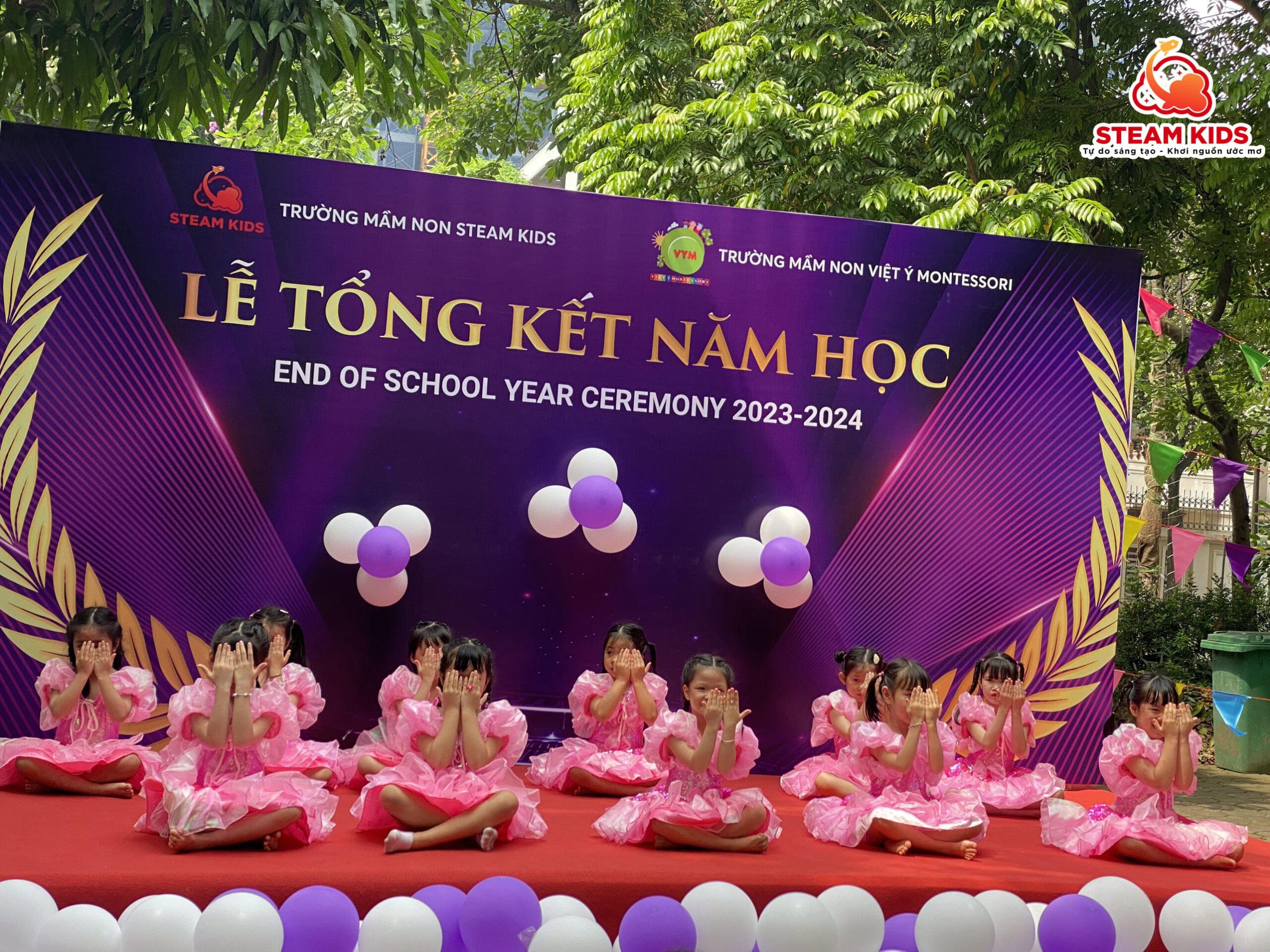 STEAMKIDS - END OF SCHOOL YEAR CEREMONY 2023-2024 STEAMKIDS - END OF SCHOOL YEAR CEREMONY 2023-2024 - Trường Mầm Non STEAM KIDS